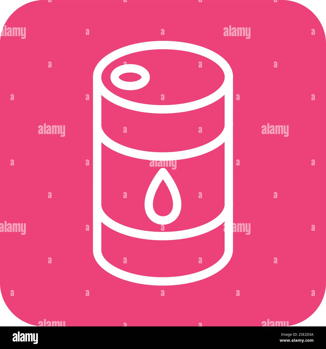 Barrel Vector Icon Design Illustration Stock Vector