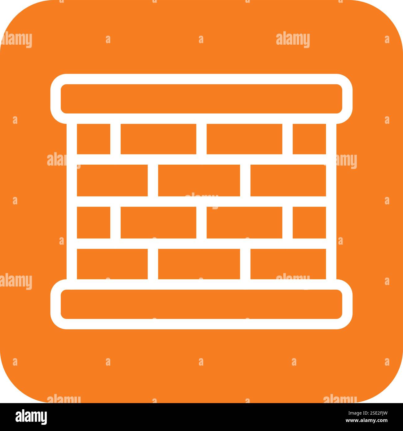 Wall Vector Icon Design Illustration Stock Vector Image & Art - Alamy
