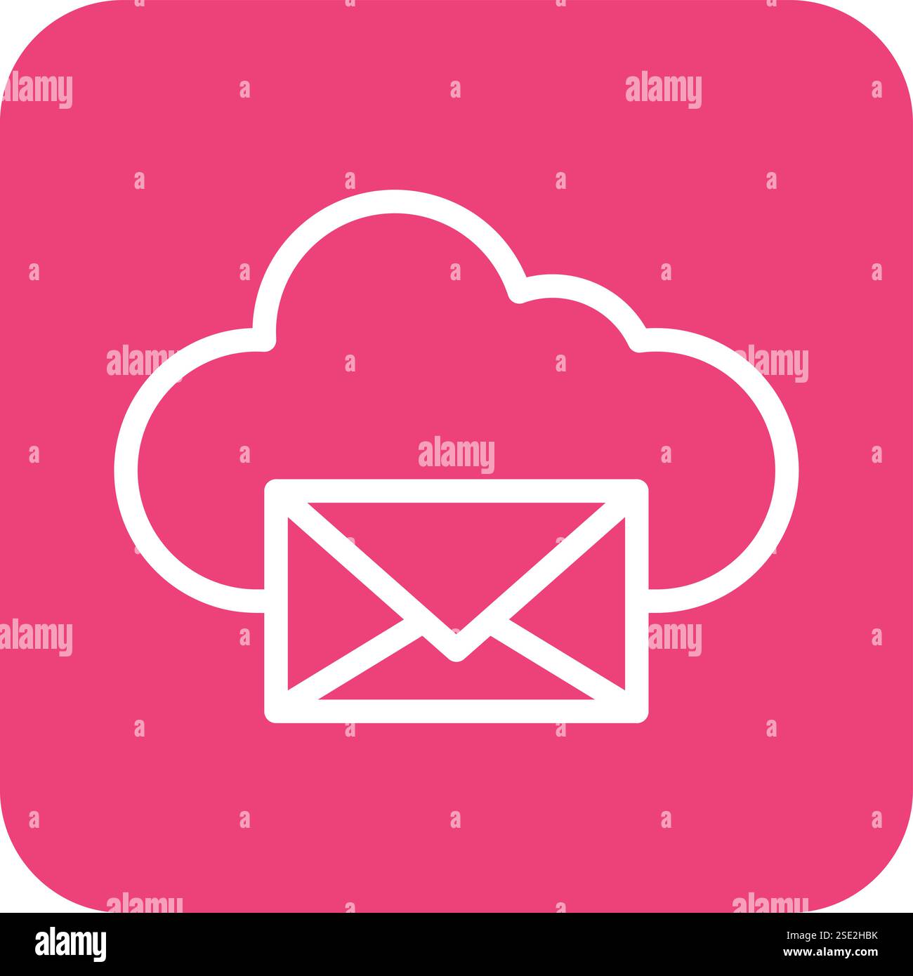 Email Vector Icon Design Illustration Stock Vector