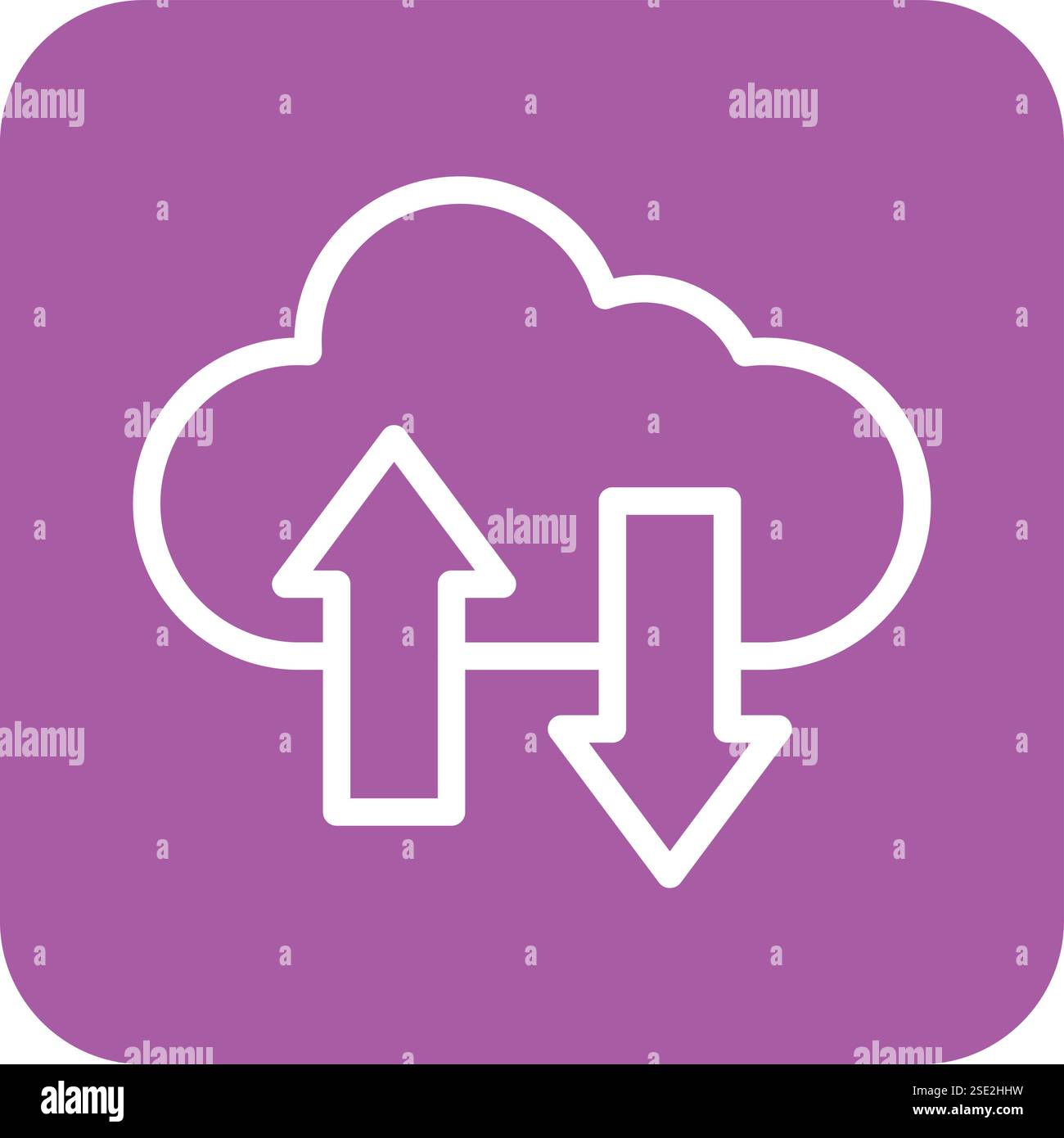 Data transfer Vector Icon Design Illustration Stock Vector