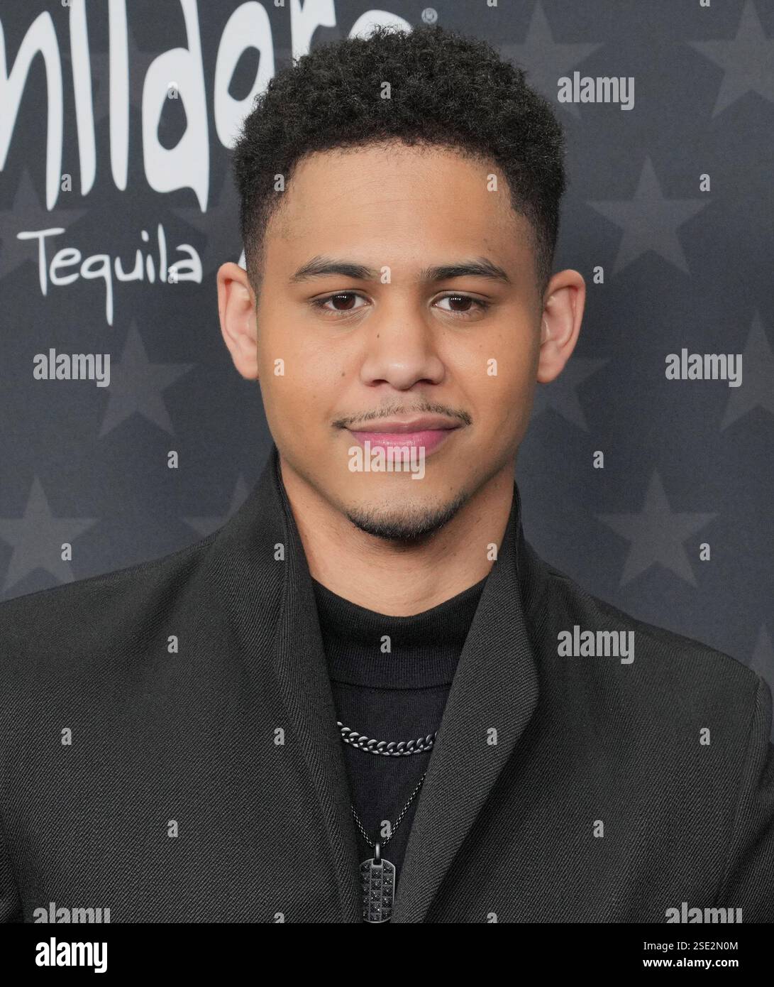 Los Angeles, USA. 07th Feb, 2025. Rhenzy Feliz arrives at the 30th