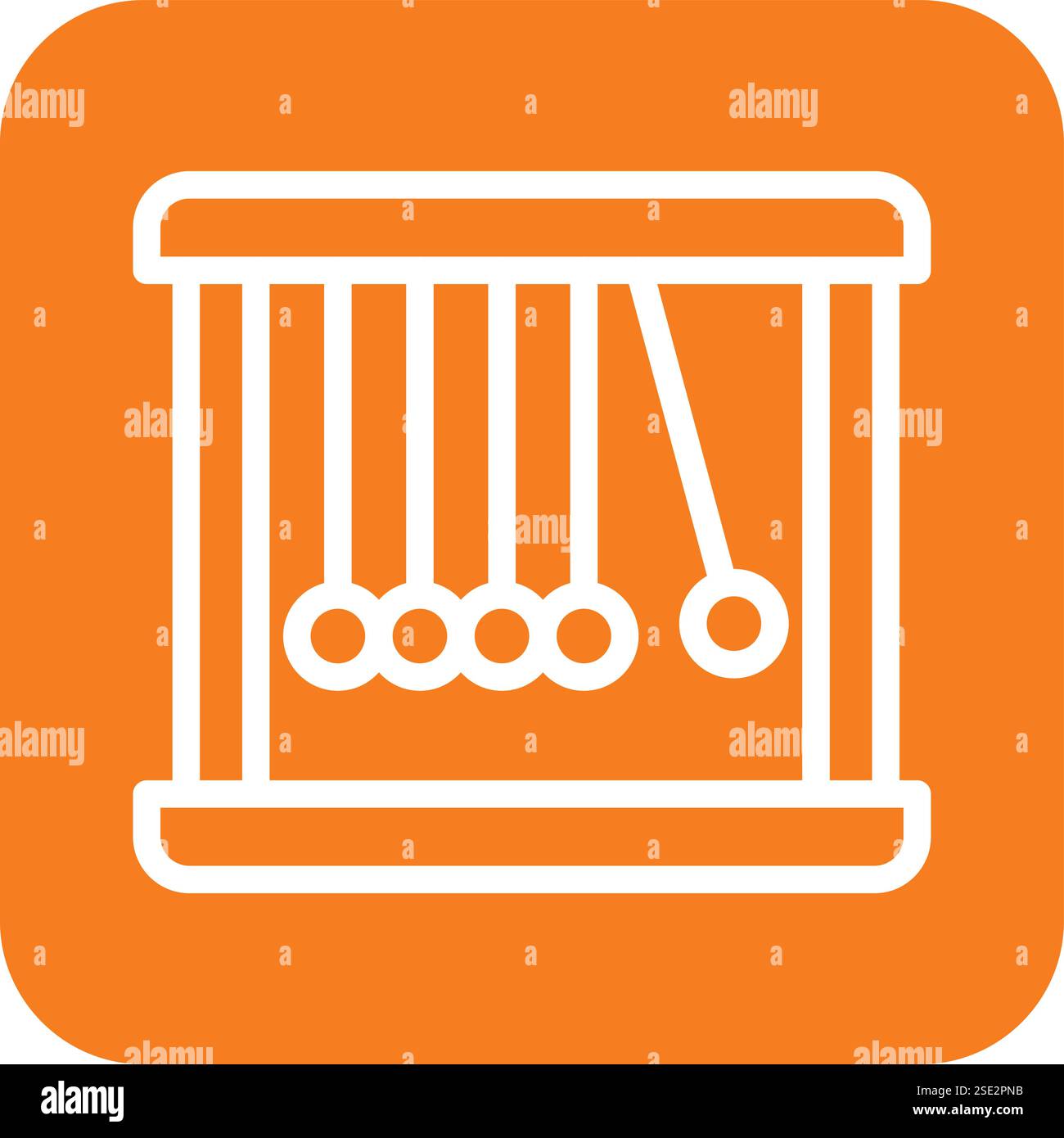Pendulum Vector Icon Design Illustration Stock Vector