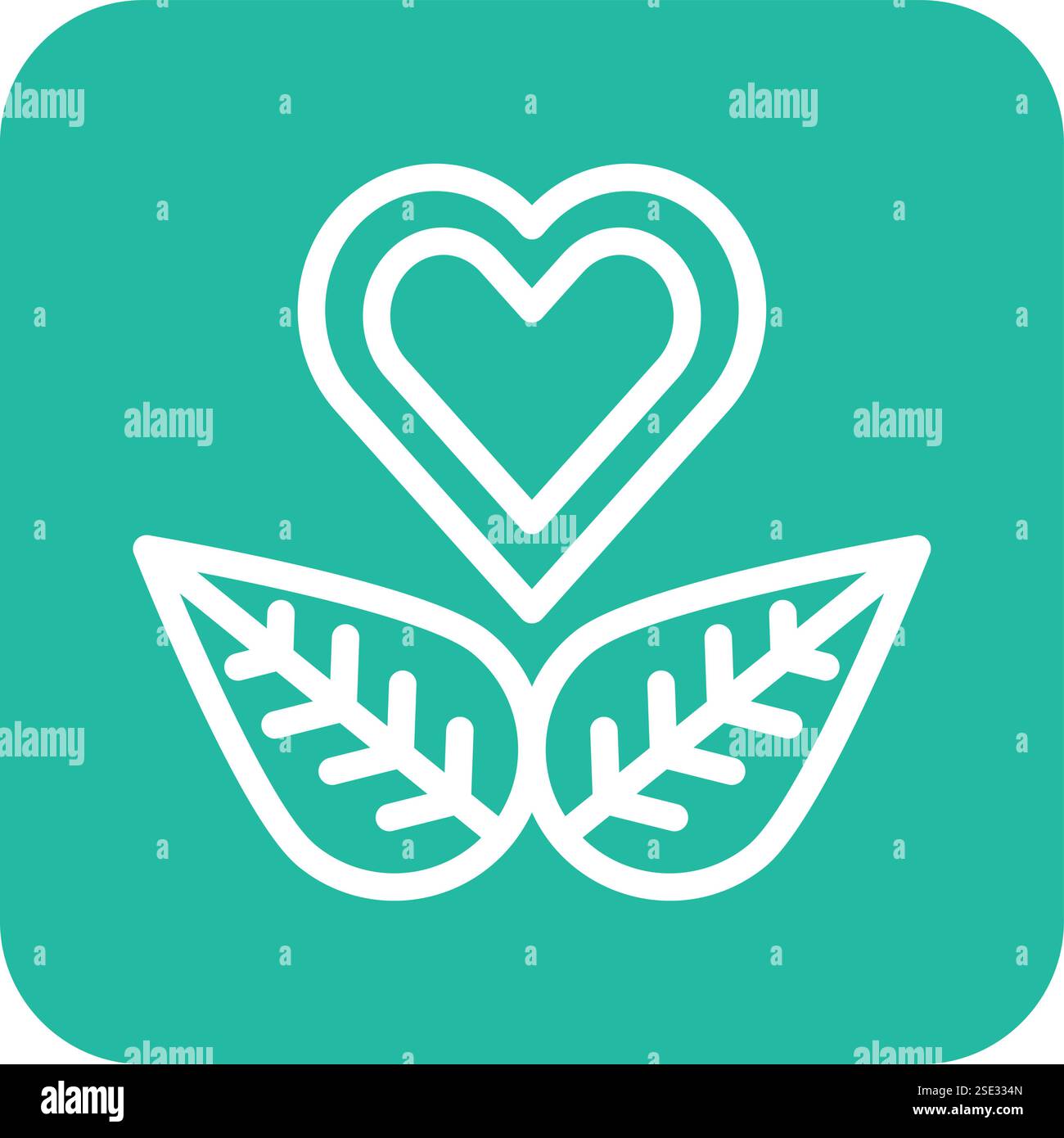 Heart Vector Icon Design Illustration Stock Vector Image & Art - Alamy