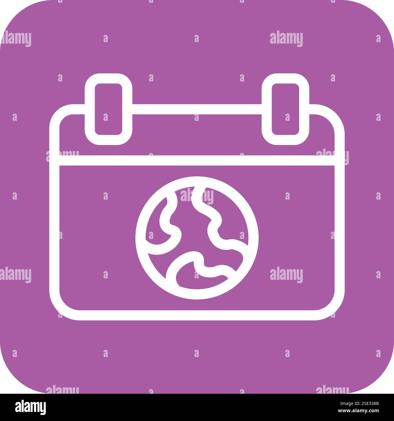 Earth day Vector Icon Design Illustration Stock Vector