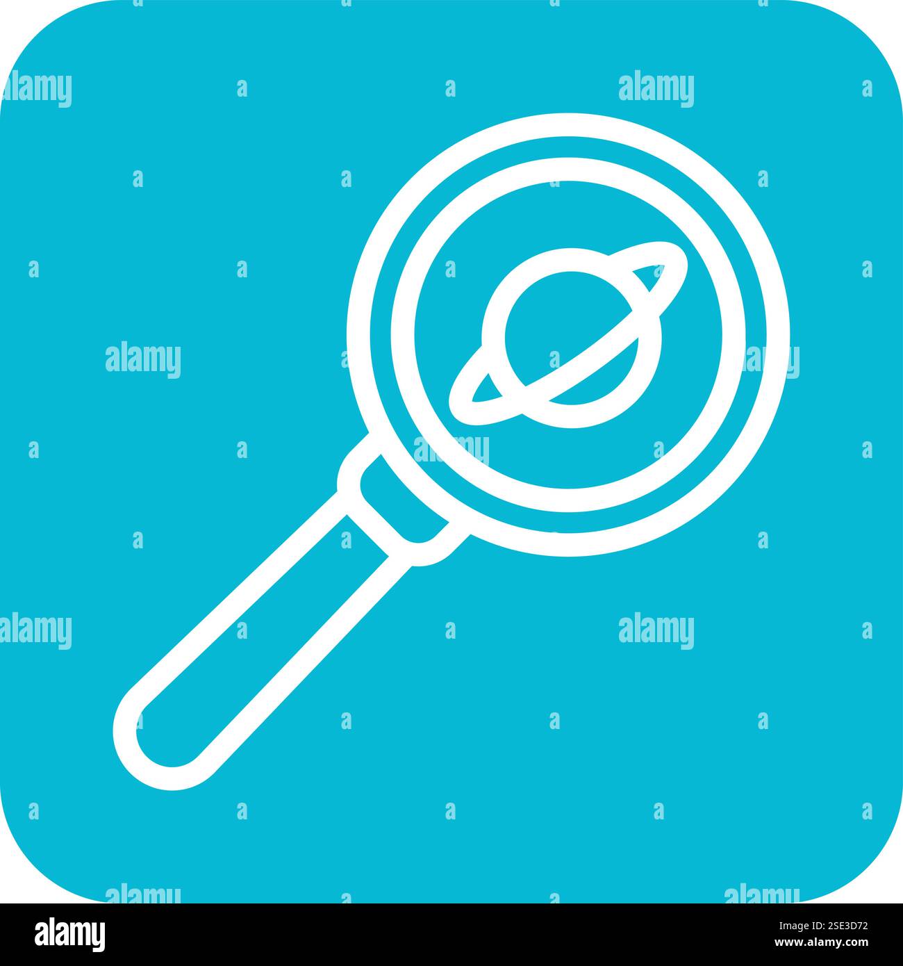 Exploration Vector Icon Design Illustration Stock Vector