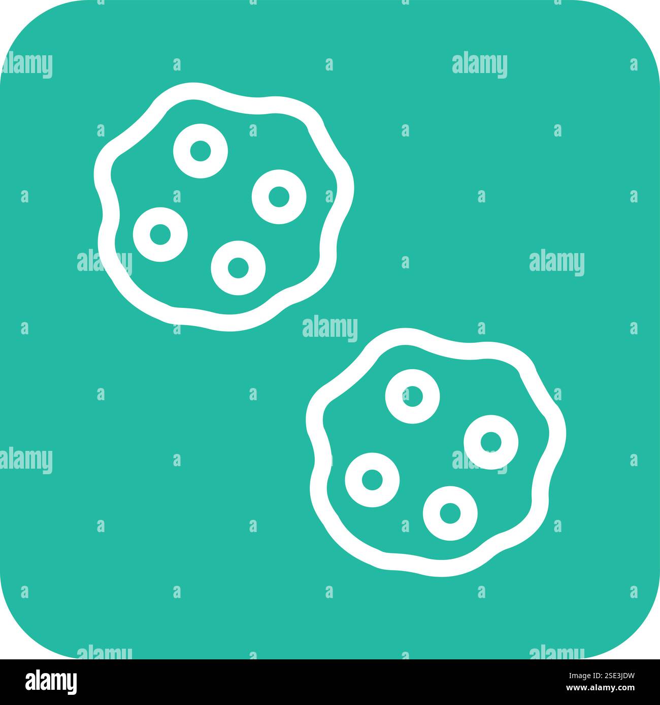 Rock Vector Icon Design Illustration Stock Vector