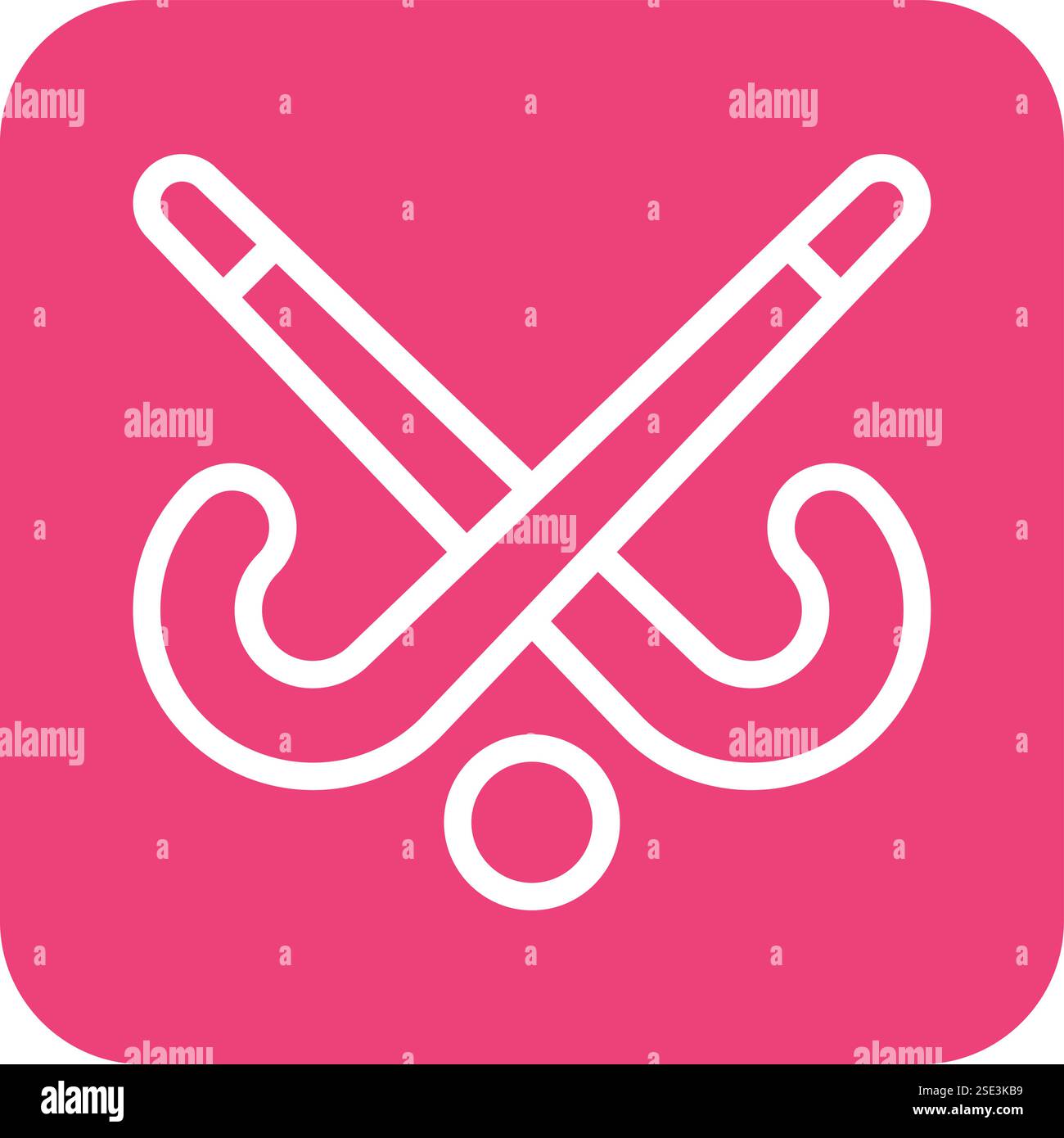 Hockey Vector Icon Design Illustration Stock Vector