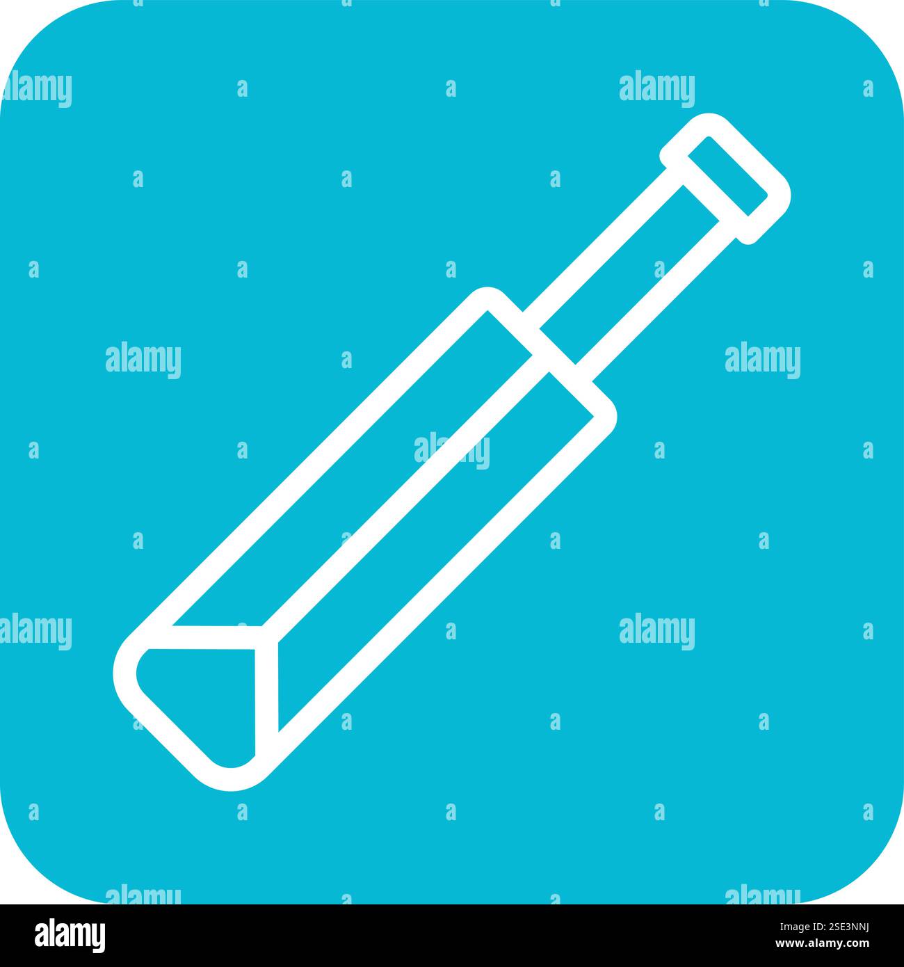 Bat Vector Icon Design Illustration Stock Vector