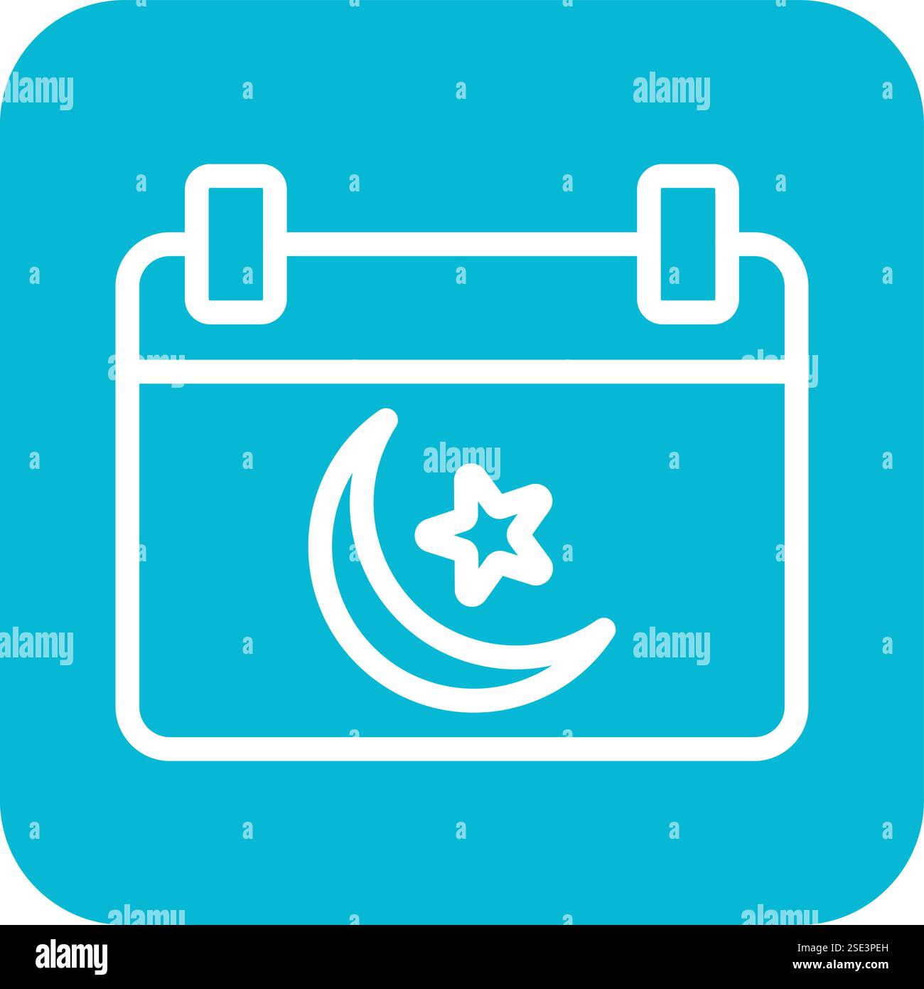 Calendar Vector Icon Design Illustration Stock Vector