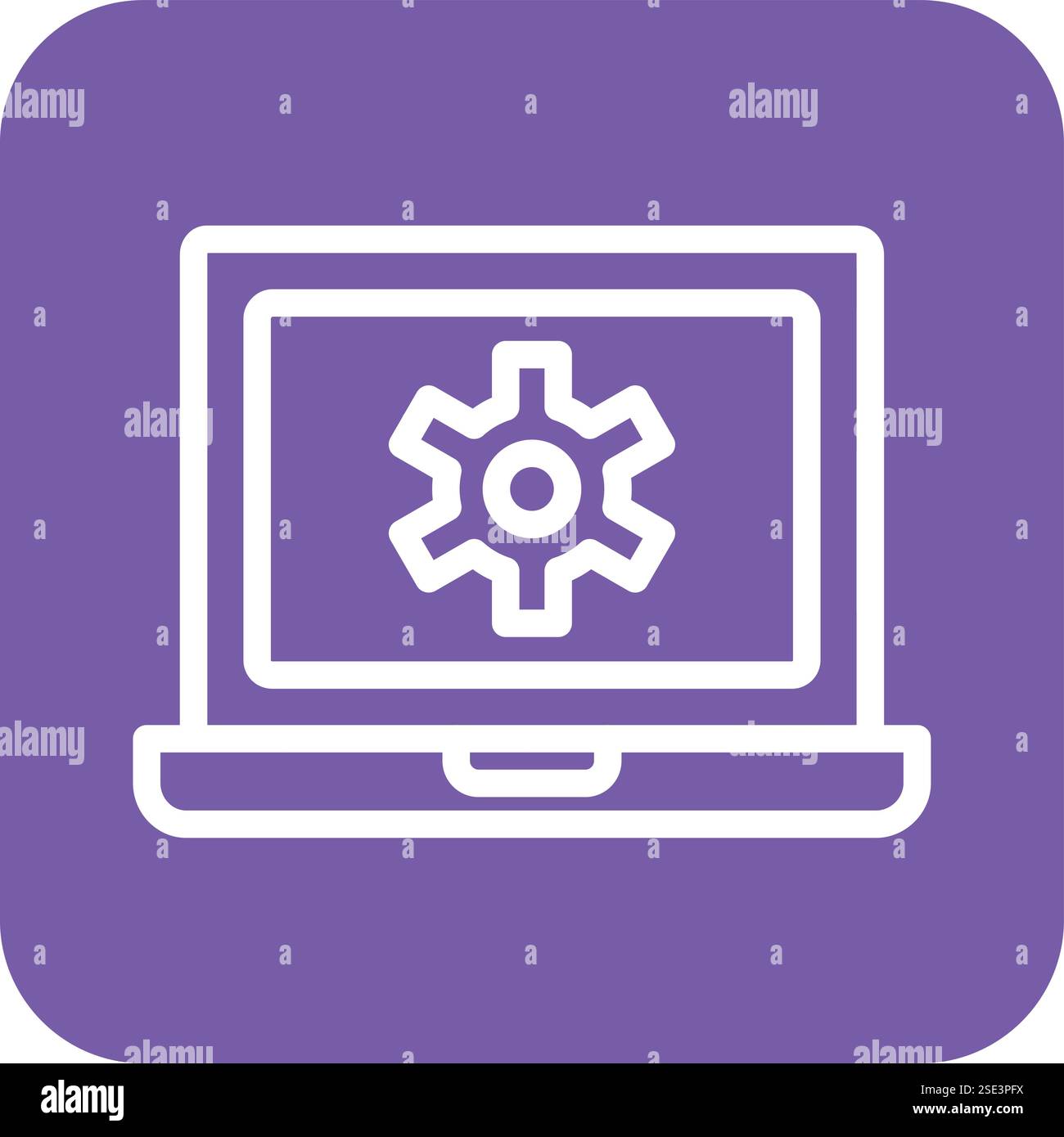 Configuration Vector Icon Design Illustration Stock Vector