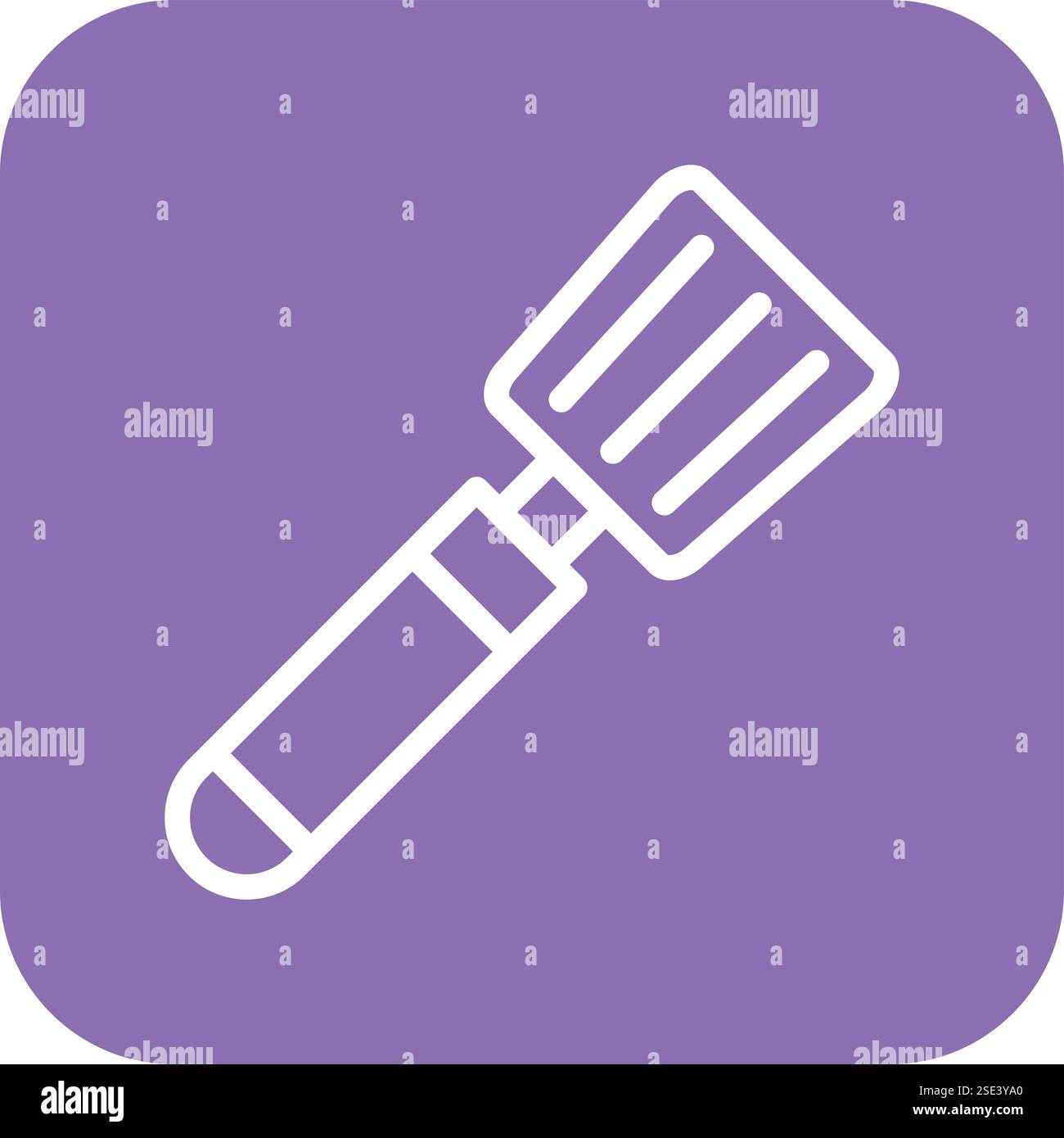 Spatula Vector Icon Design Illustration Stock Vector