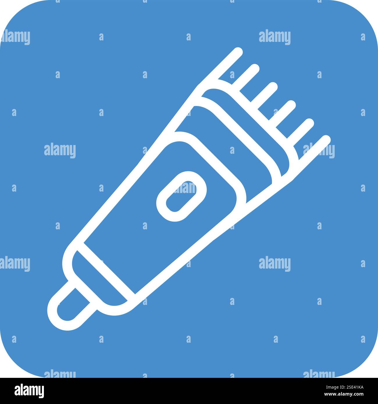 Hair clipper Vector Icon Design Illustration Stock Vector