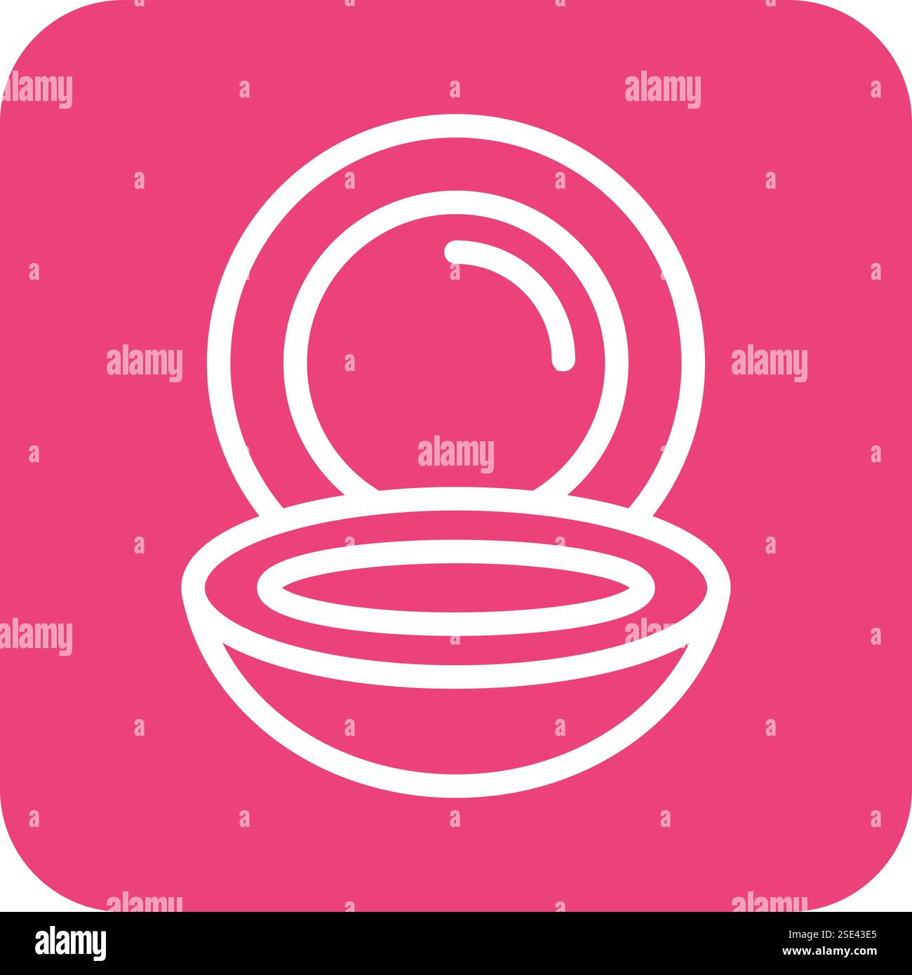 Powder Vector Icon Design Illustration Stock Vector