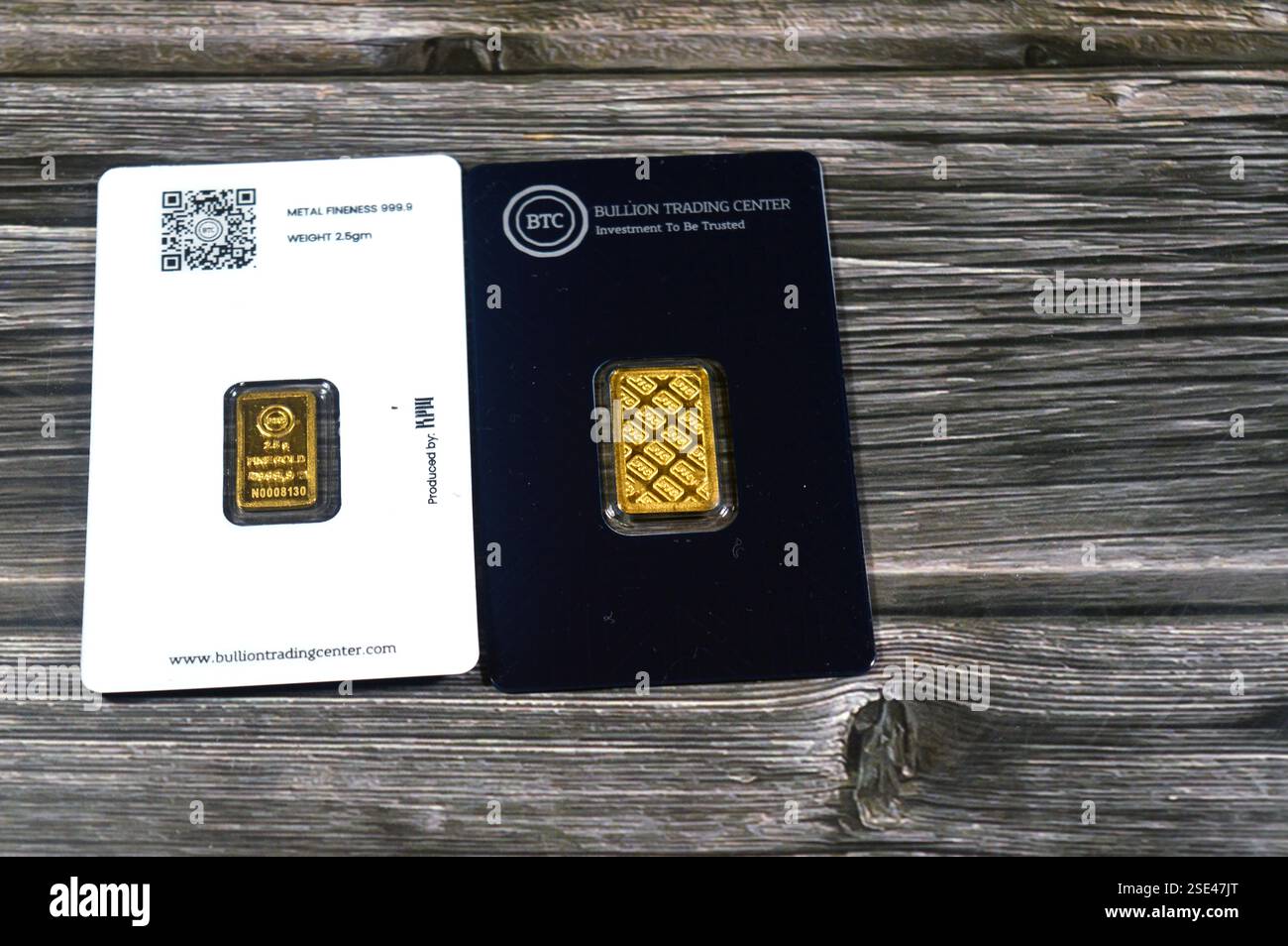 Cairo, Egypt, January 28 2025: The New cover of 24K karat BTC Bullion ...