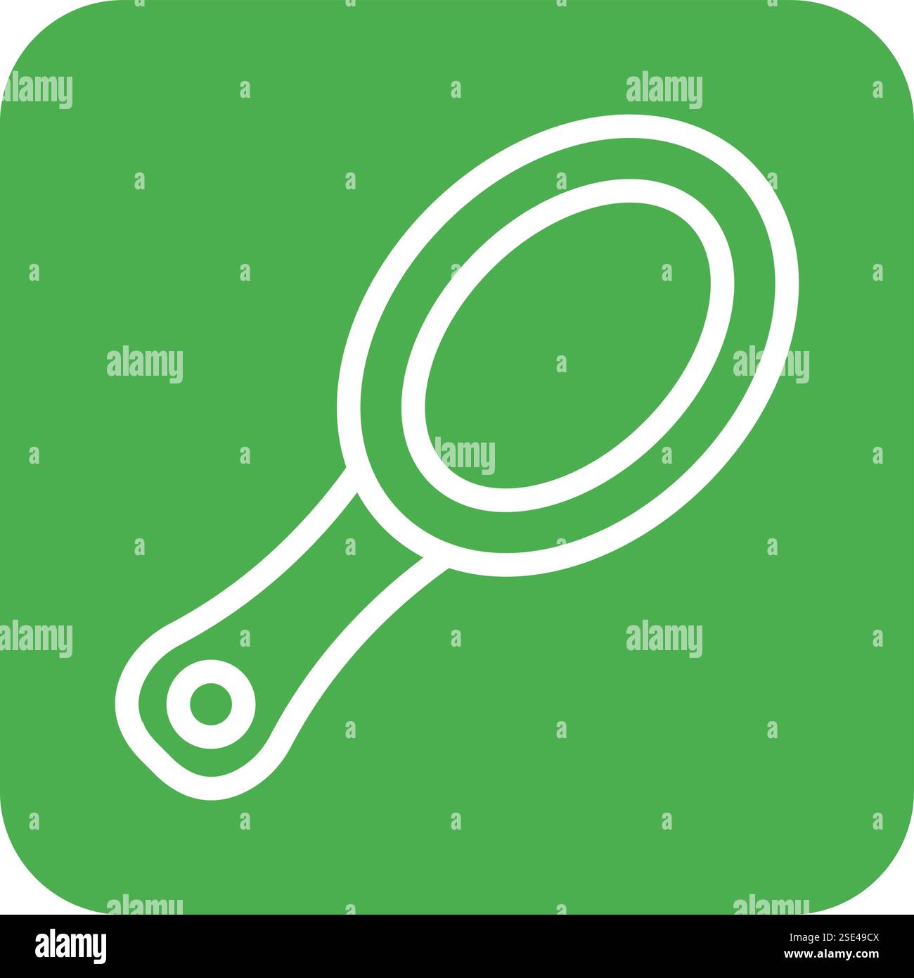 Mirror Vector Icon Design Illustration Stock Vector