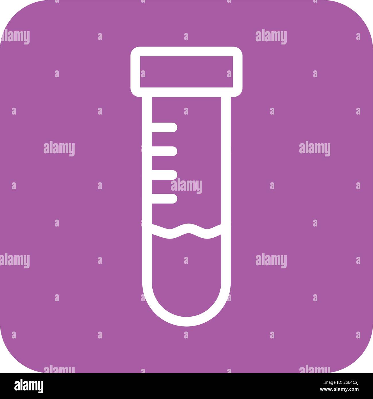 Isolated test tube outline hi-res stock photography and images - Alamy