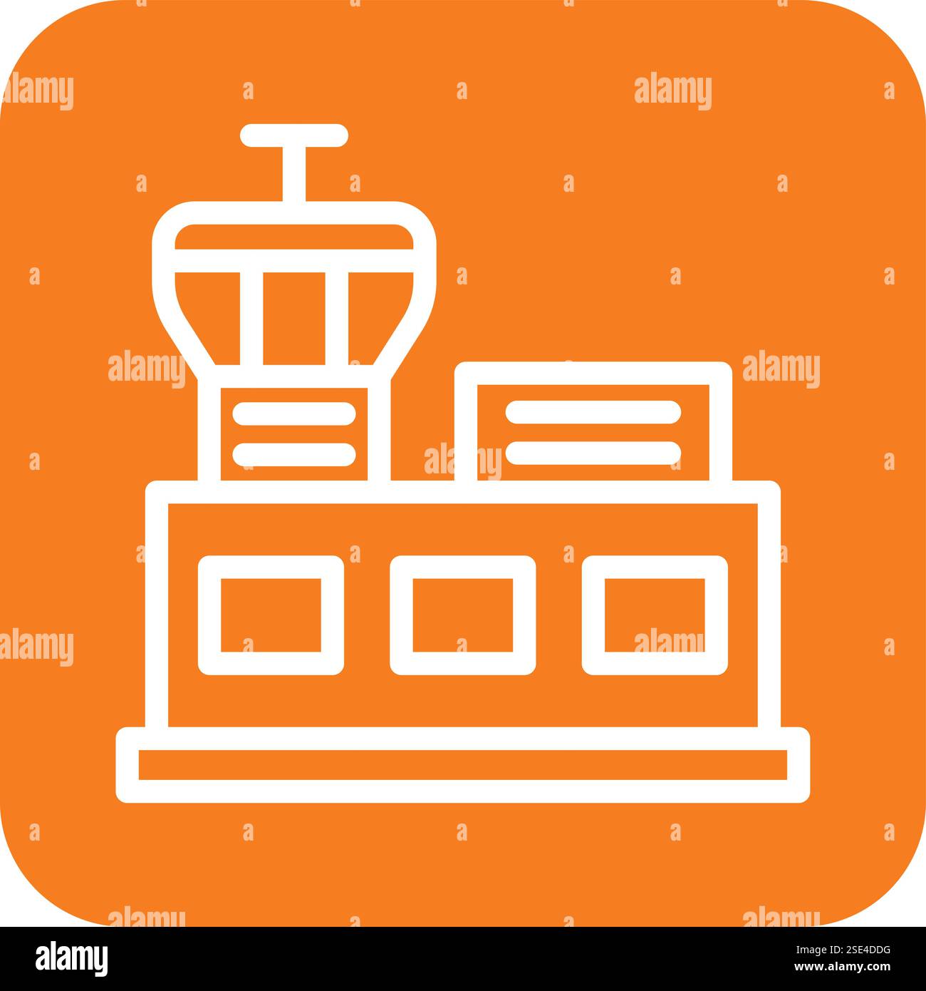 Airport Vector Icon Design Illustration Stock Vector Image & Art - Alamy