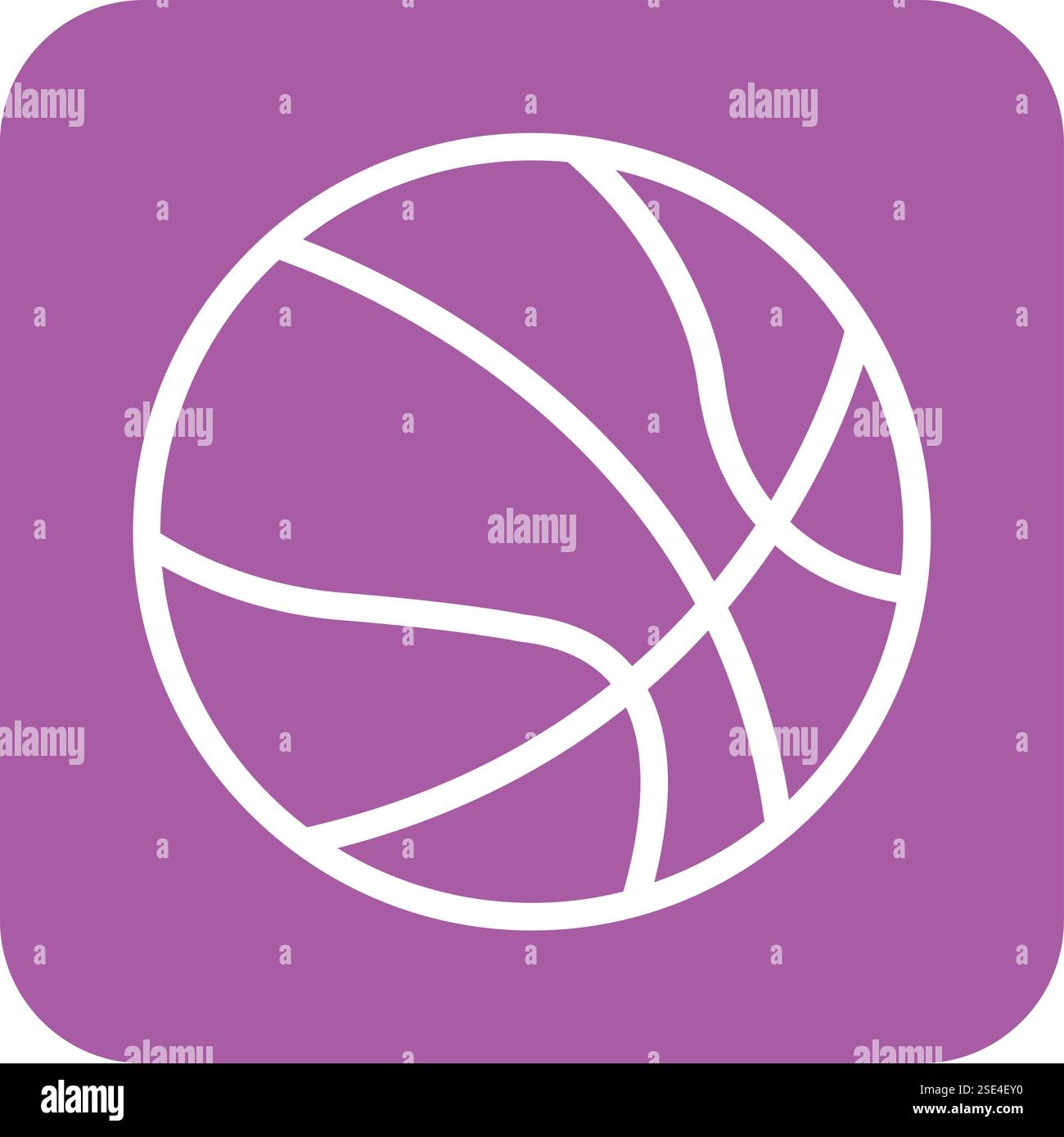 Basketball Vector Icon Design Illustration Stock Vector Image & Art - Alamy