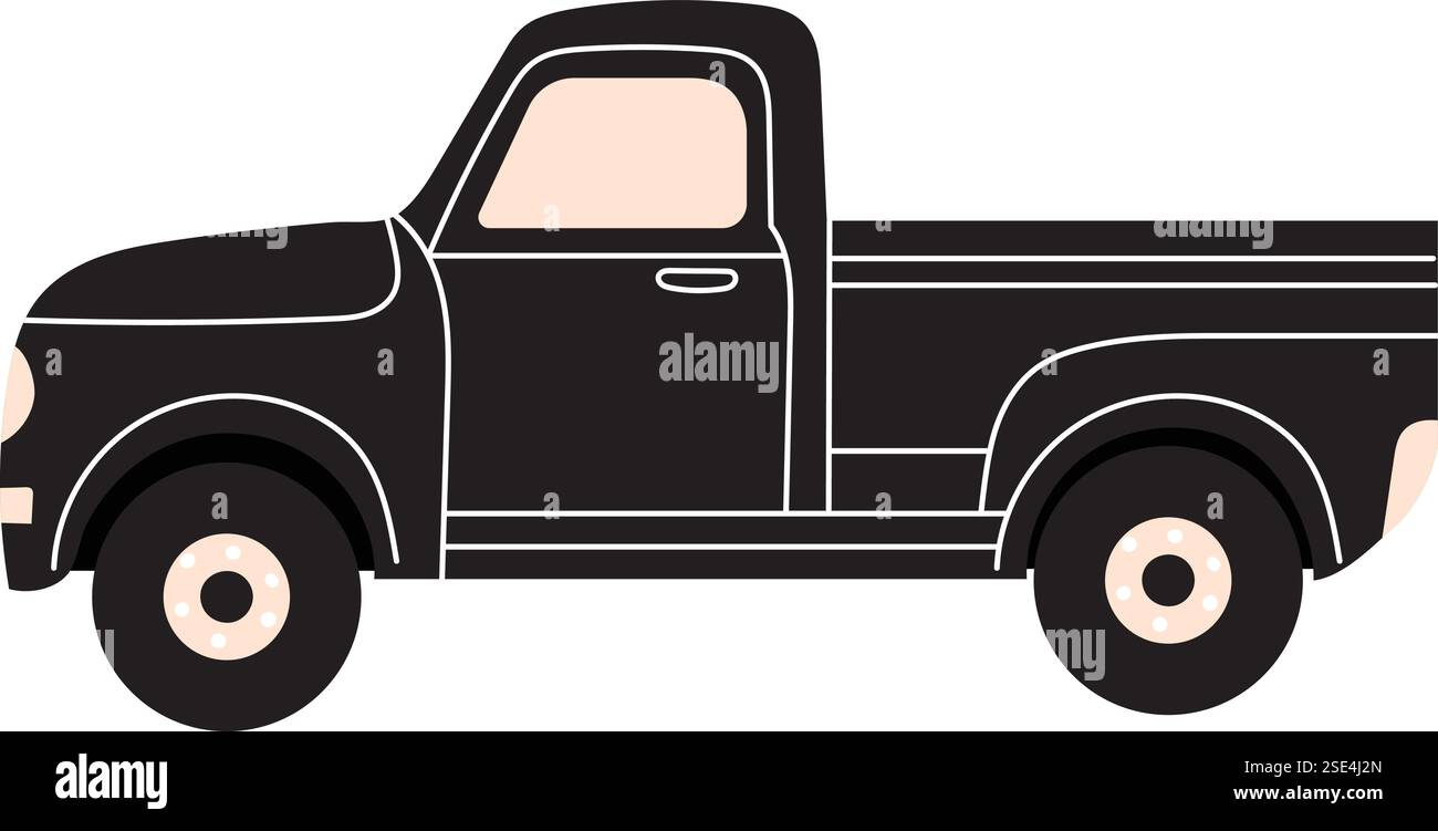 car silhouette on white background Stock Vector Image & Art - Alamy