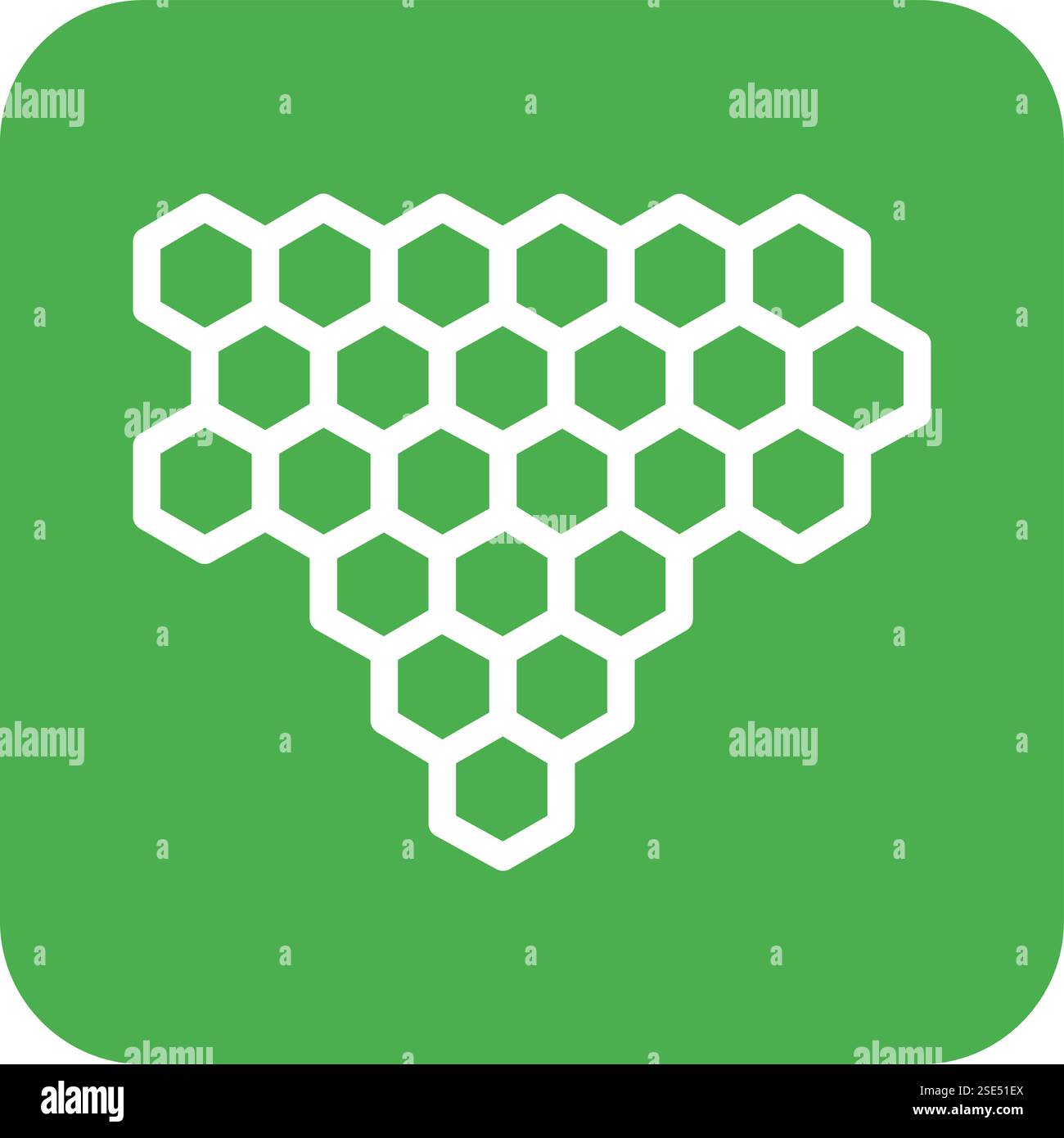 Honey comb Vector Icon Design Illustration Stock Vector