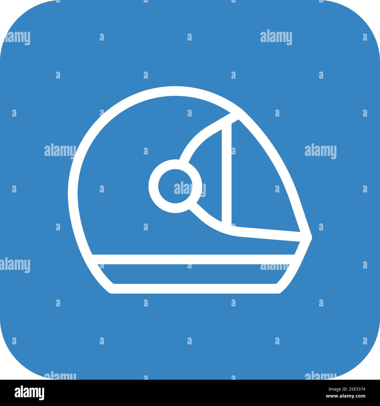 Helmet Vector Icon Design Illustration Stock Vector