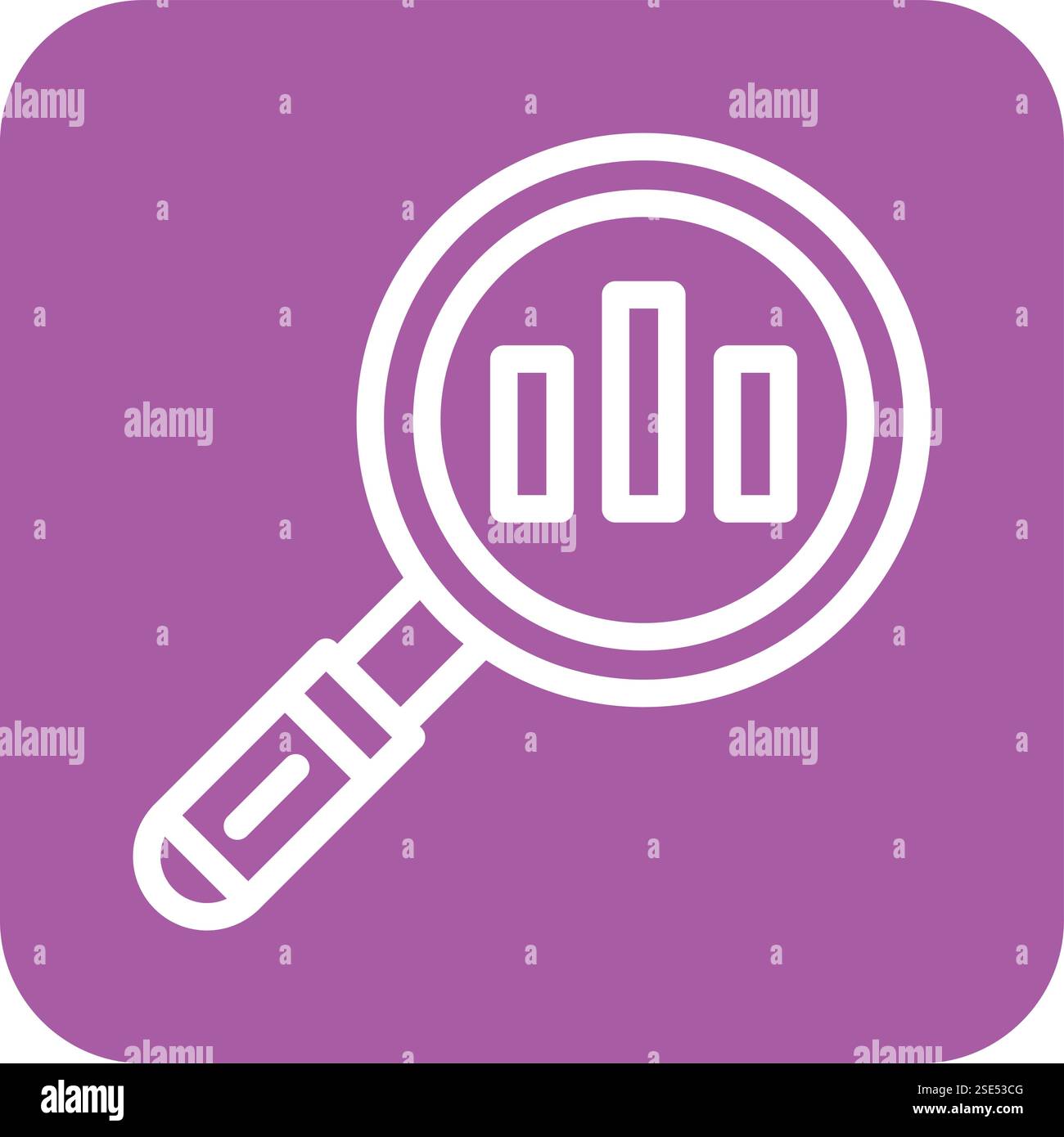 Data analytic Vector Icon Design Illustration Stock Vector