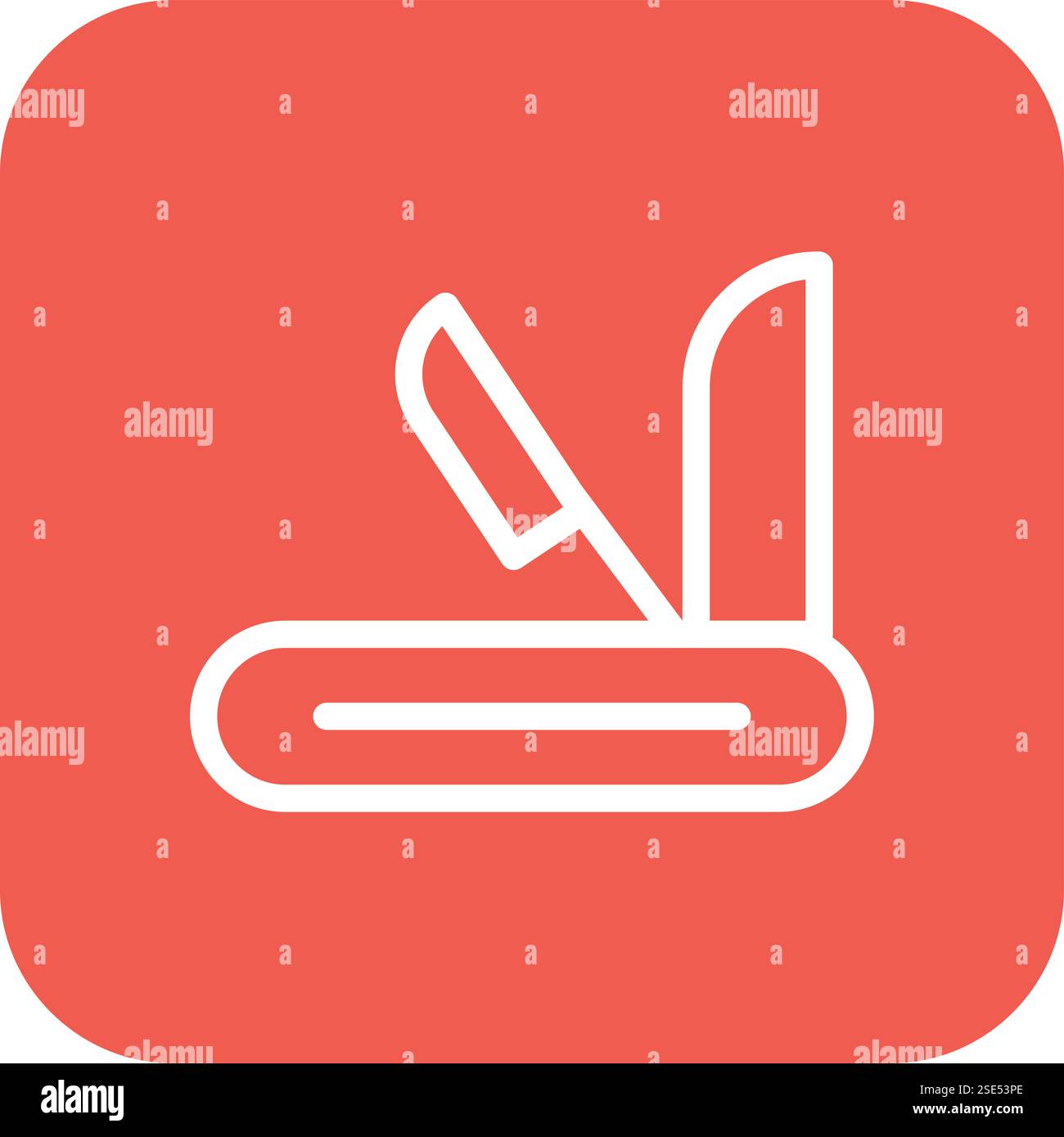 Swiss army knife Vector Icon Design Illustration Stock Vector Image ...