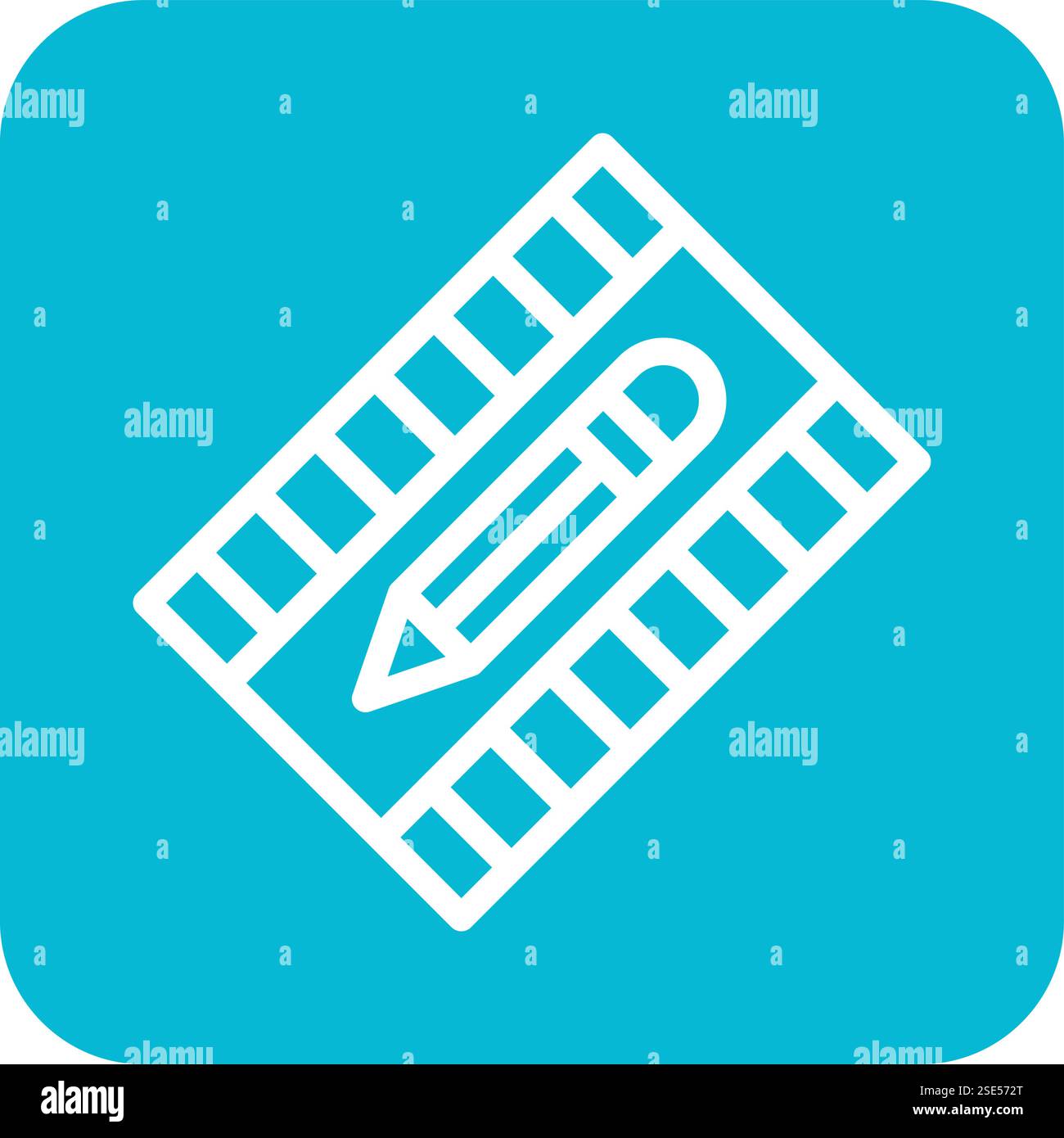 Film editing Vector Icon Design Illustration Stock Vector