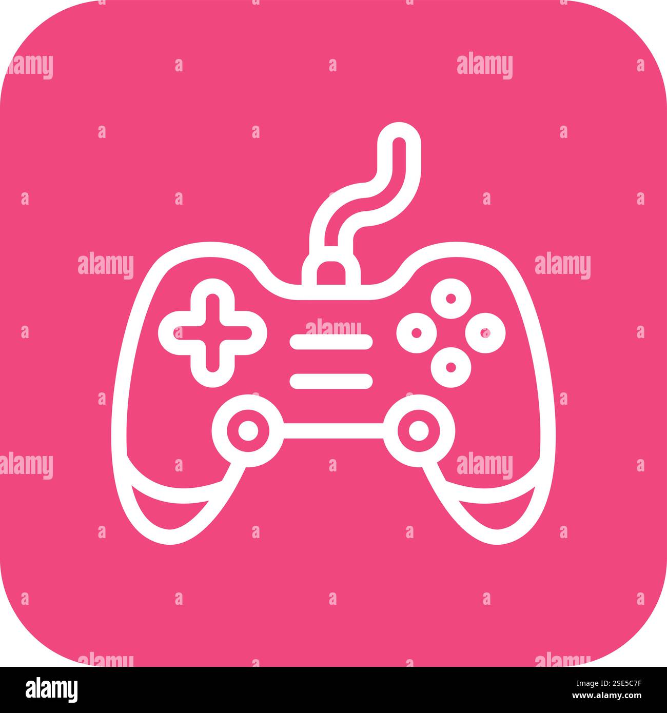 Game controller Vector Icon Design Illustration Stock Vector