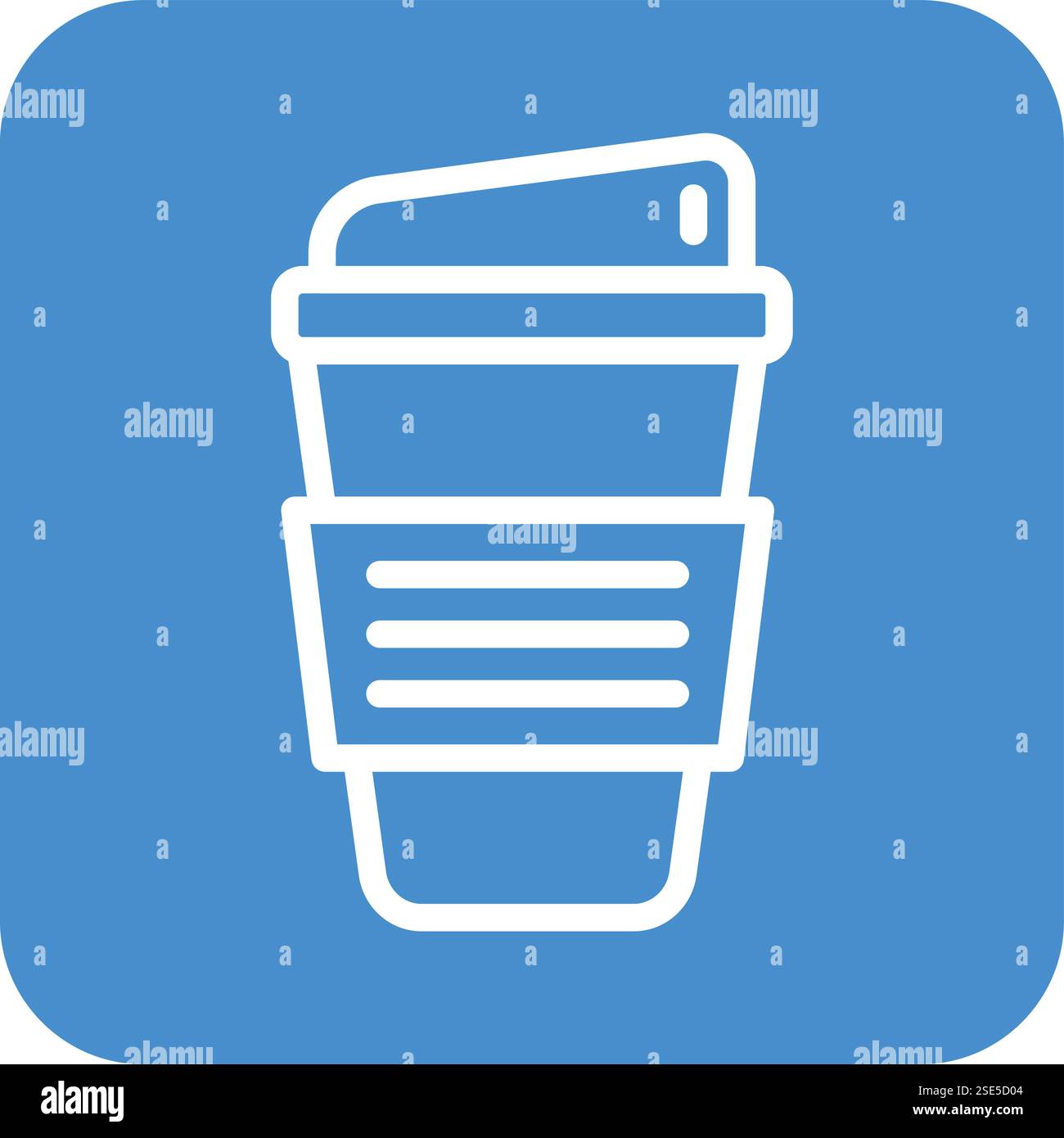 Coffee Vector Icon Design Illustration Stock Vector