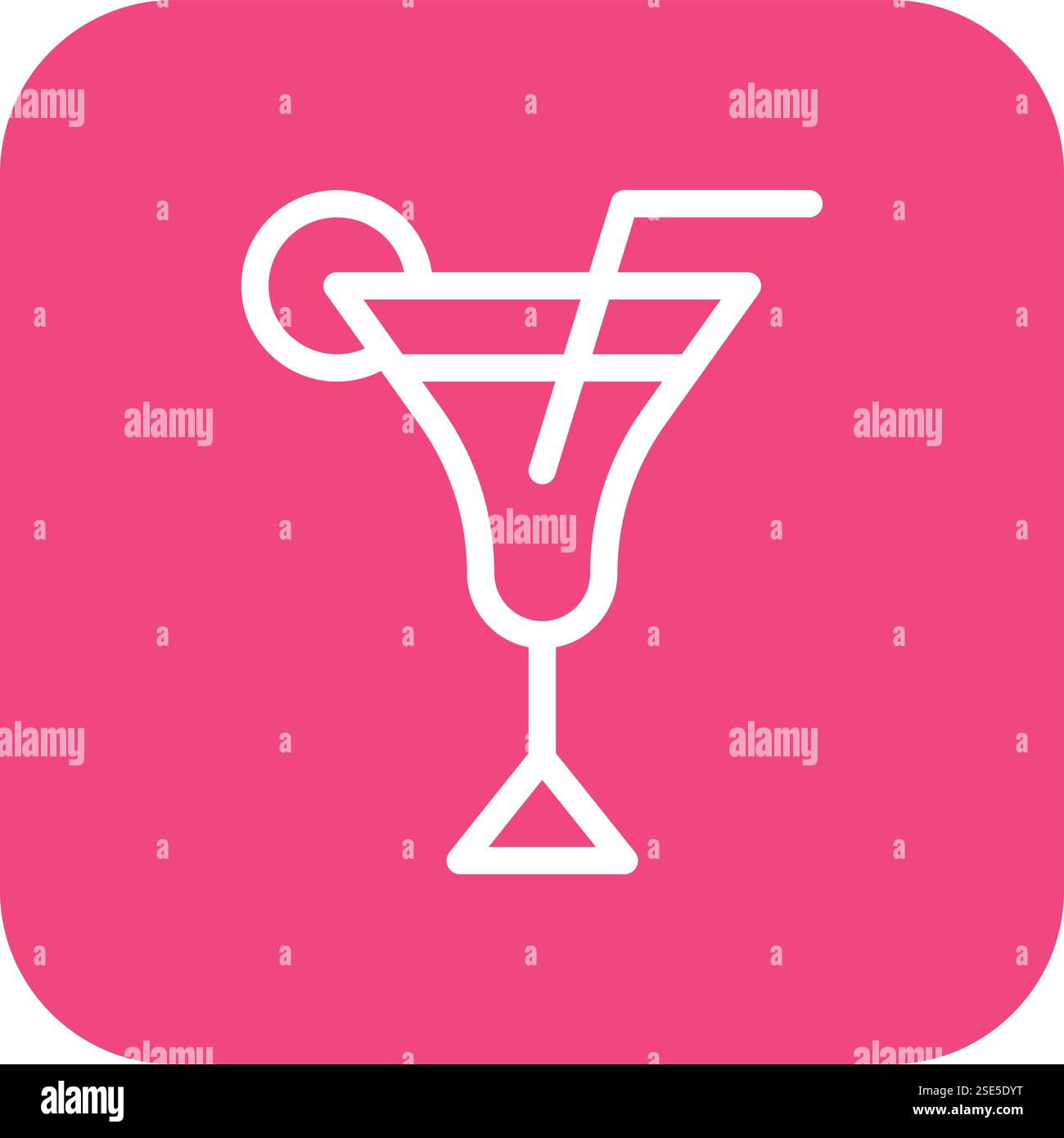 Drinks Vector Icon Design Illustration Stock Vector