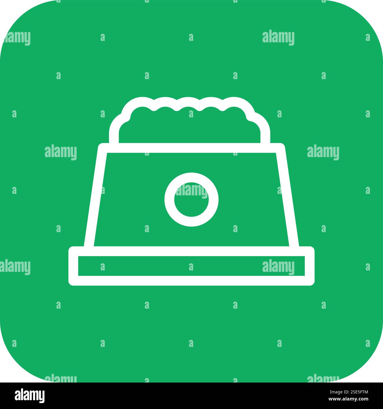 Dog bowl Vector Icon Design Illustration Stock Vector