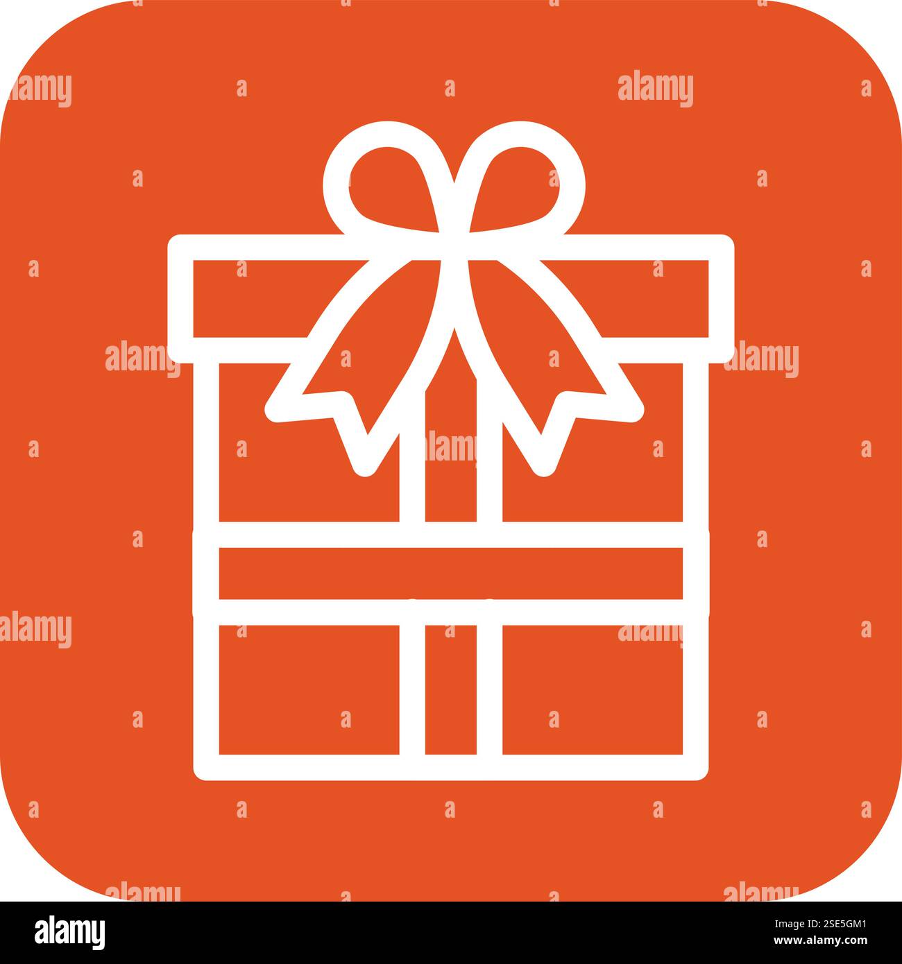 Gift box Vector Icon Design Illustration Stock Vector