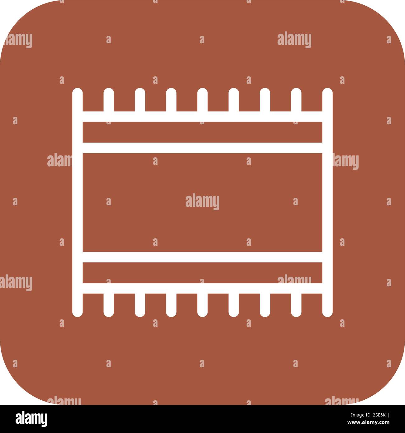 Blanket Vector Icon Design Illustration Stock Vector