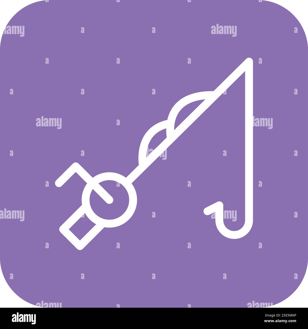 Fishing Vector Icon Design Illustration Stock Vector