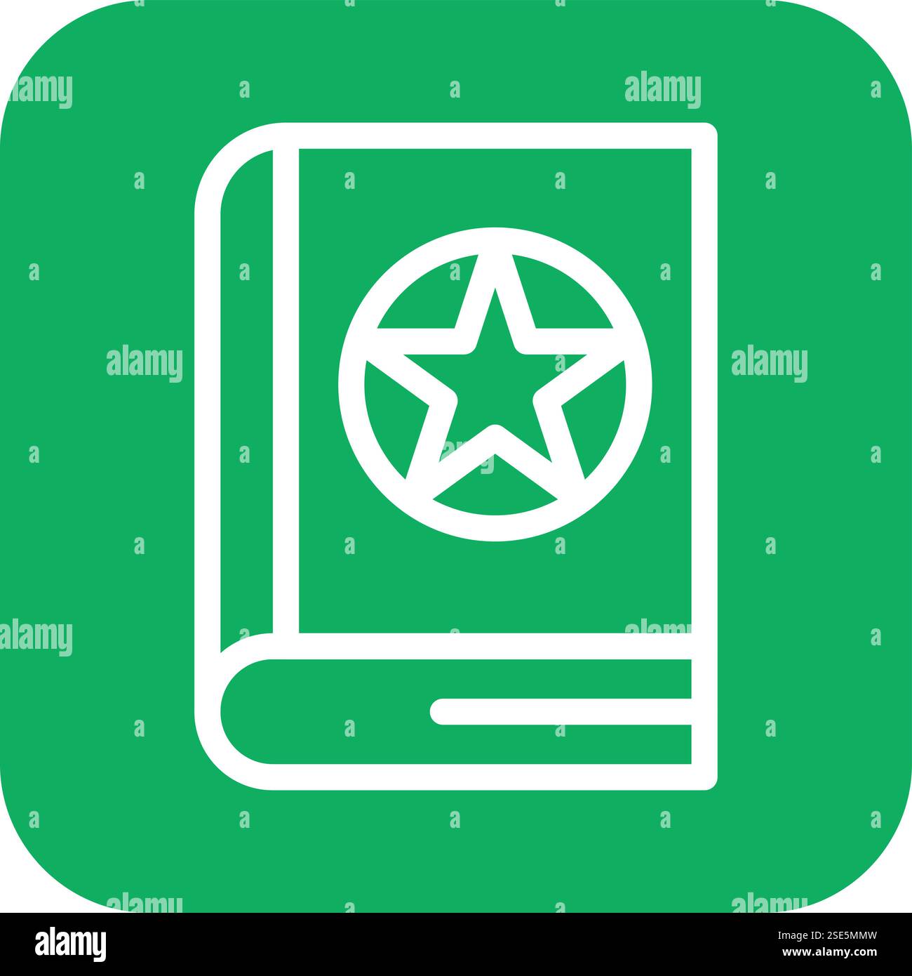 Magic book Vector Icon Design Illustration Stock Vector