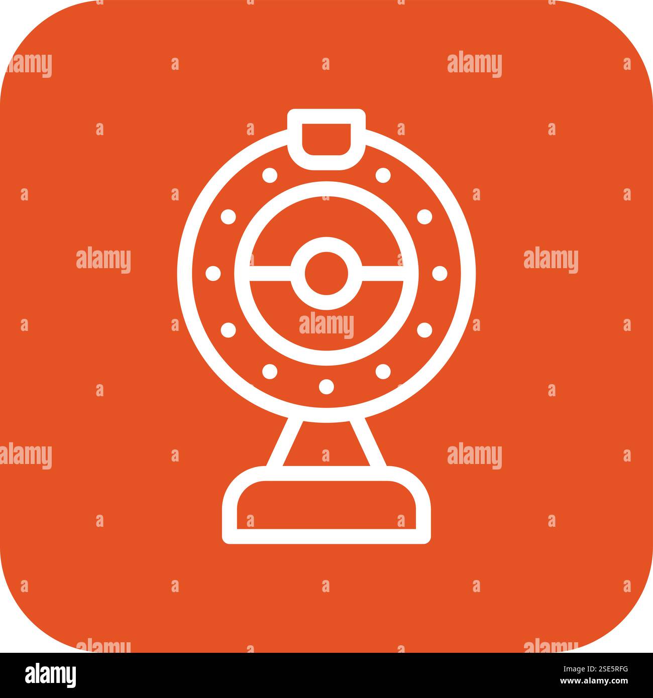 Web cam Vector Icon Design Illustration Stock Vector