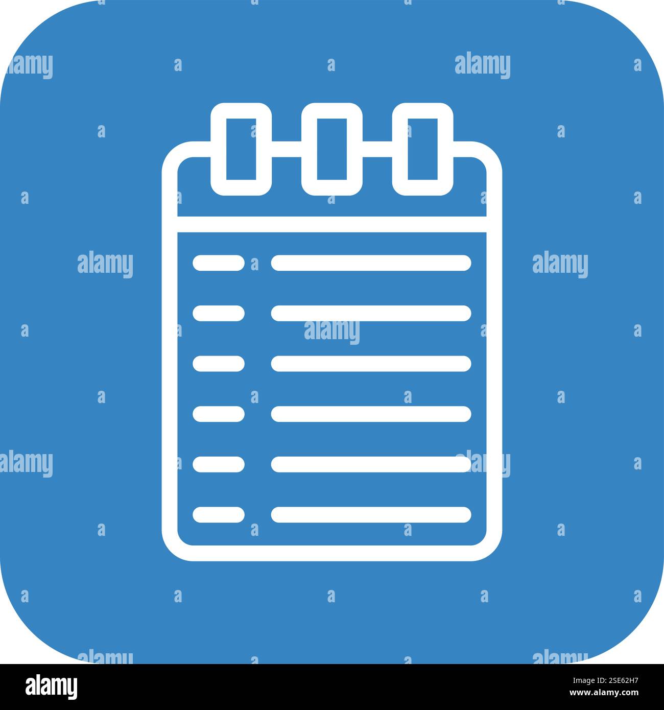 Notebook Vector Icon Design Illustration Stock Vector