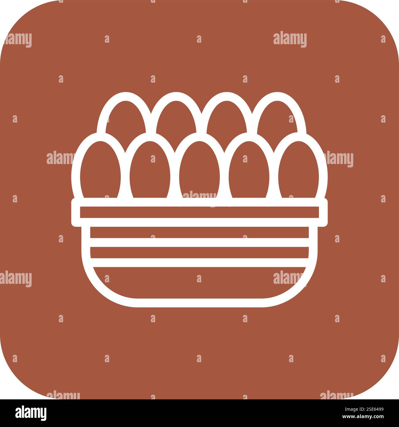Eggs Vector Icon Design Illustration Stock Vector