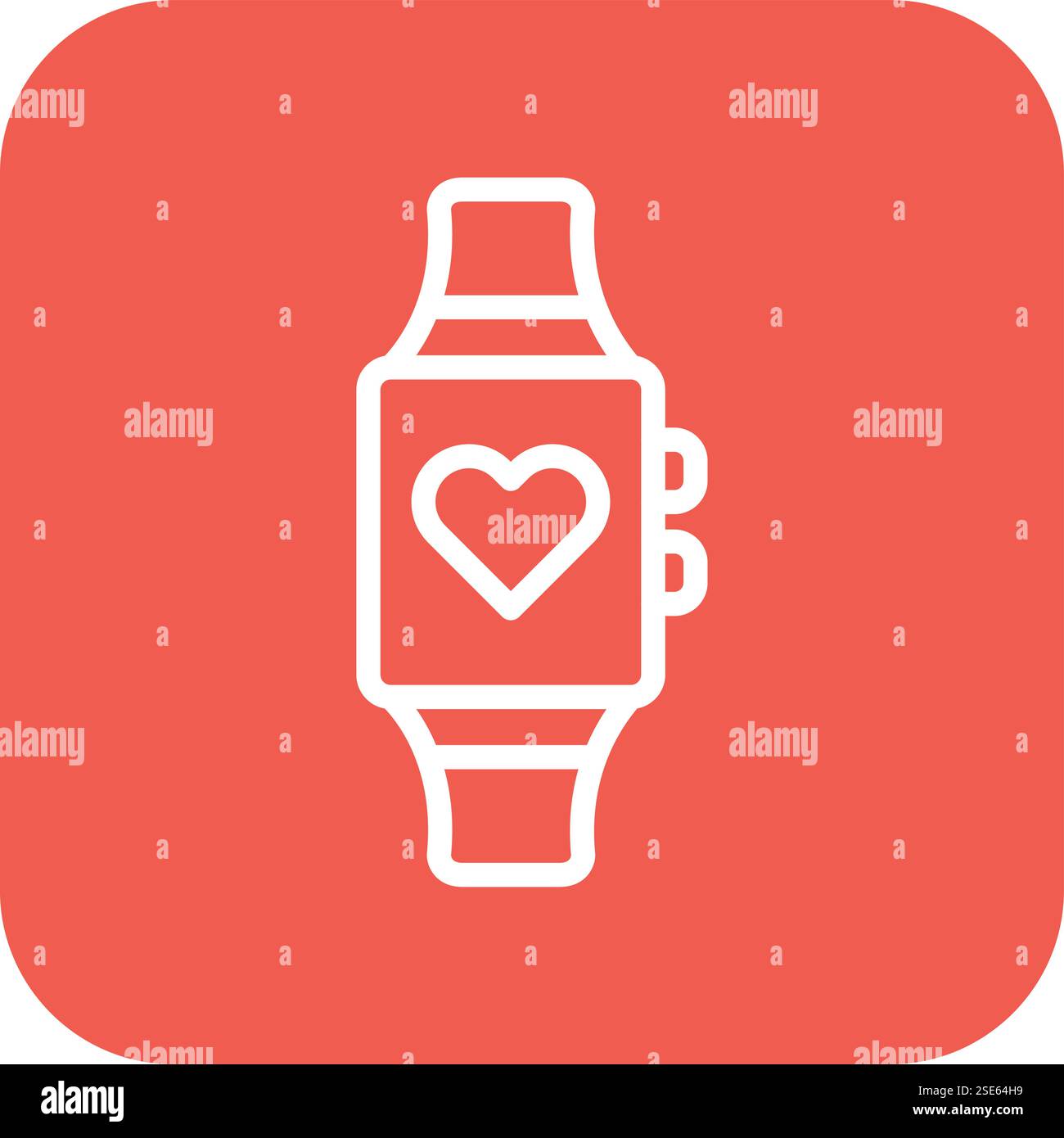 Smart watch Vector Icon Design Illustration Stock Vector