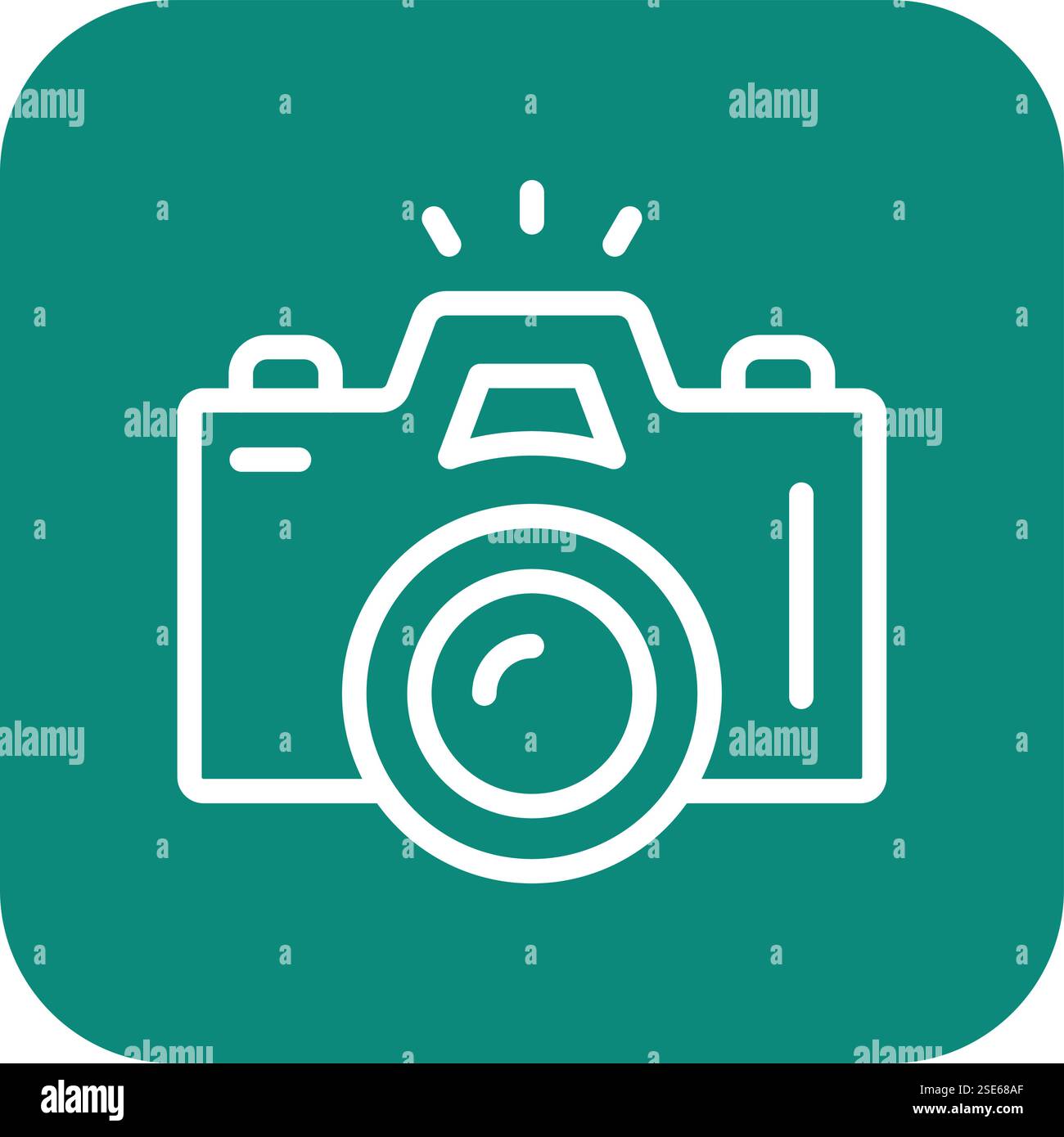 Camera Vector Icon Design Illustration Stock Vector