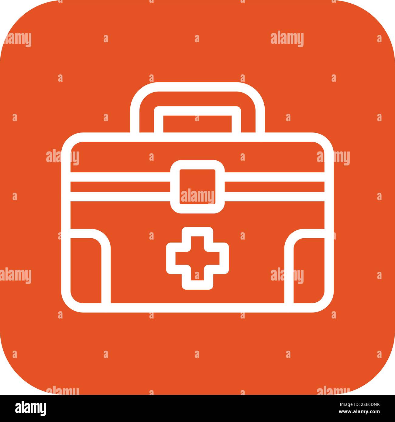 First Aid Kit Vector Icon Design Illustration Stock Vector