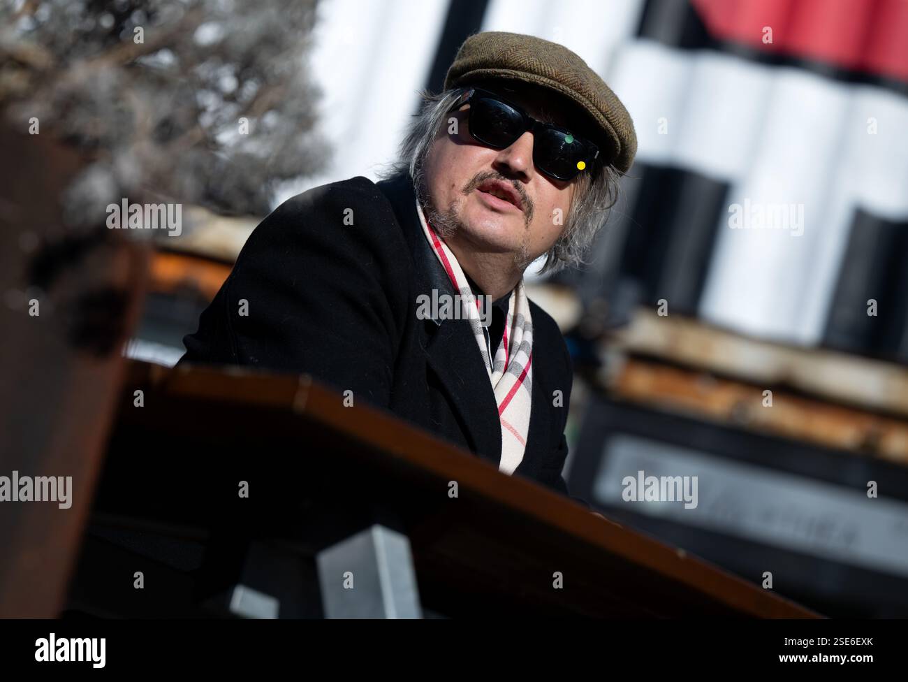 Munich, Germany. 08th Feb, 2025. British musician Peter Doherty ...