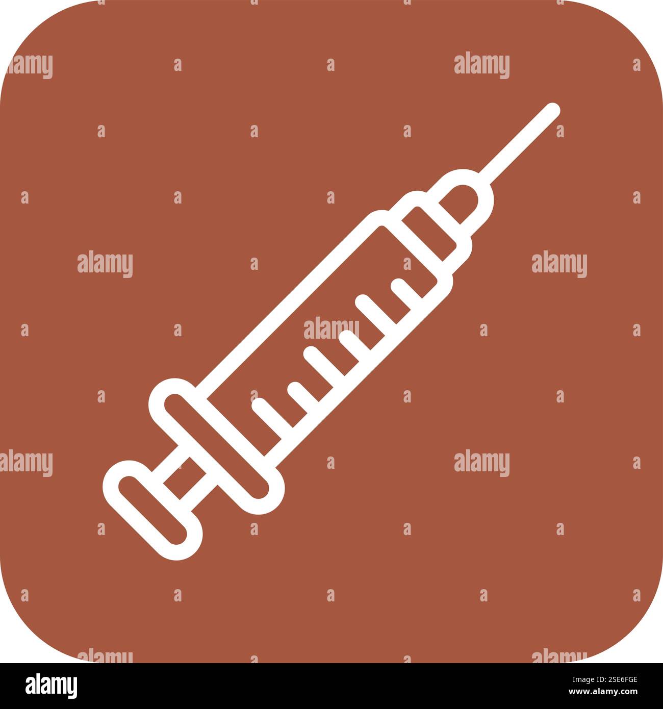 Syringe Vector Icon Design Illustration Stock Vector