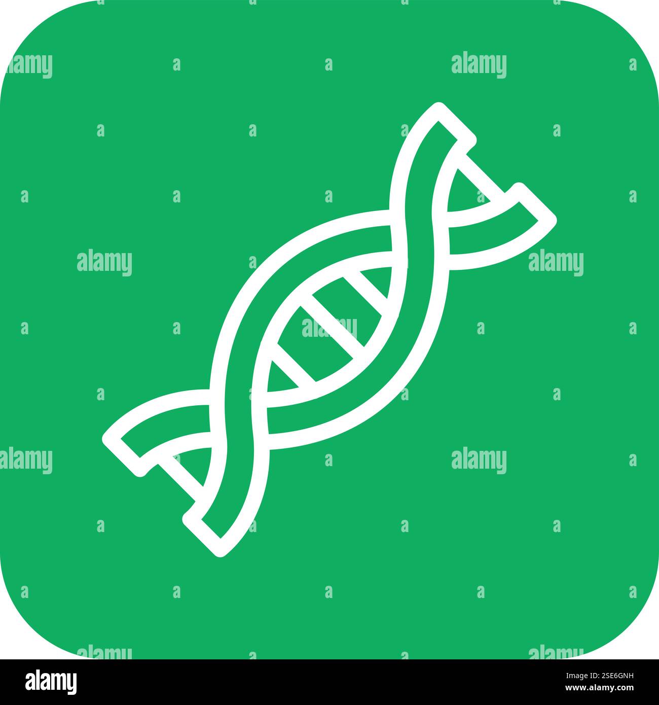 Dna Vector Icon Design Illustration Stock Vector