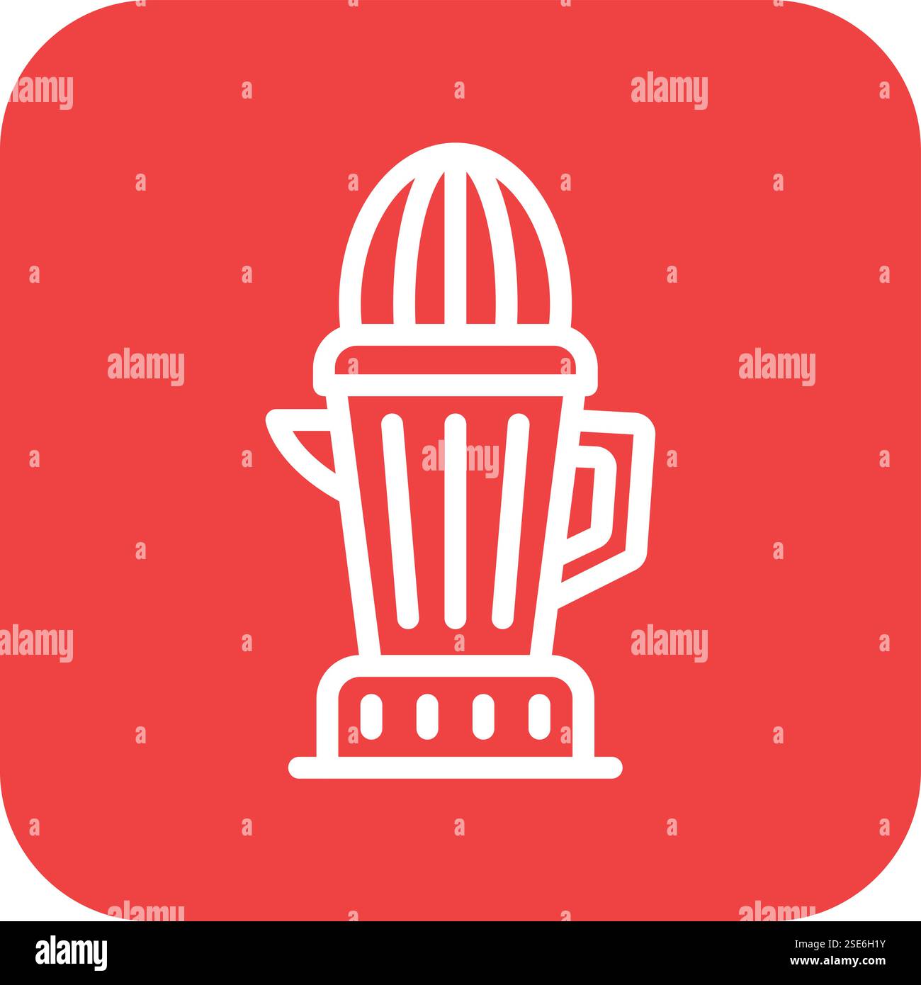 Lemon Squeezer Vector Icon Design Illustration Stock Vector