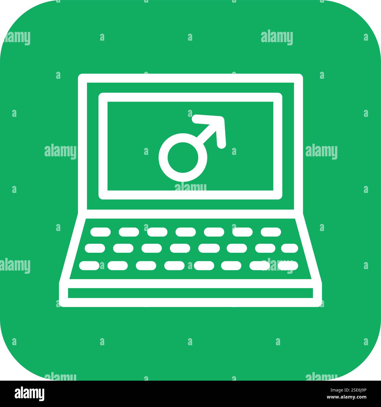 Male Vector Icon Design Illustration Stock Vector