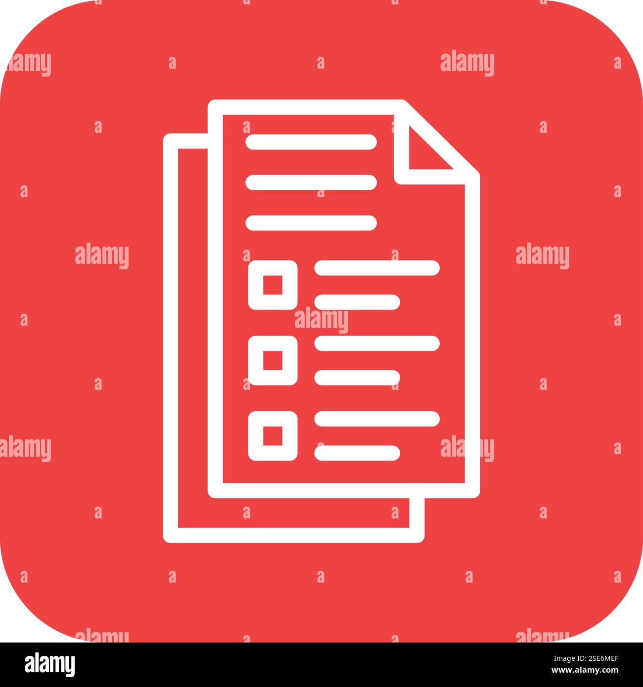 Document Vector Icon Design Illustration Stock Vector