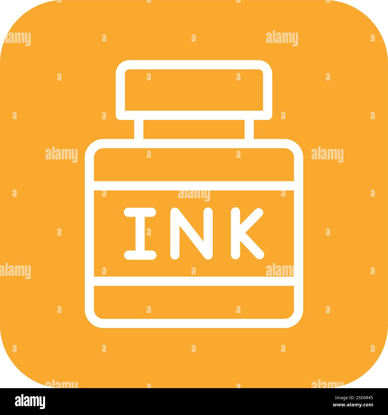 Ink Vector Icon Design Illustration Stock Vector