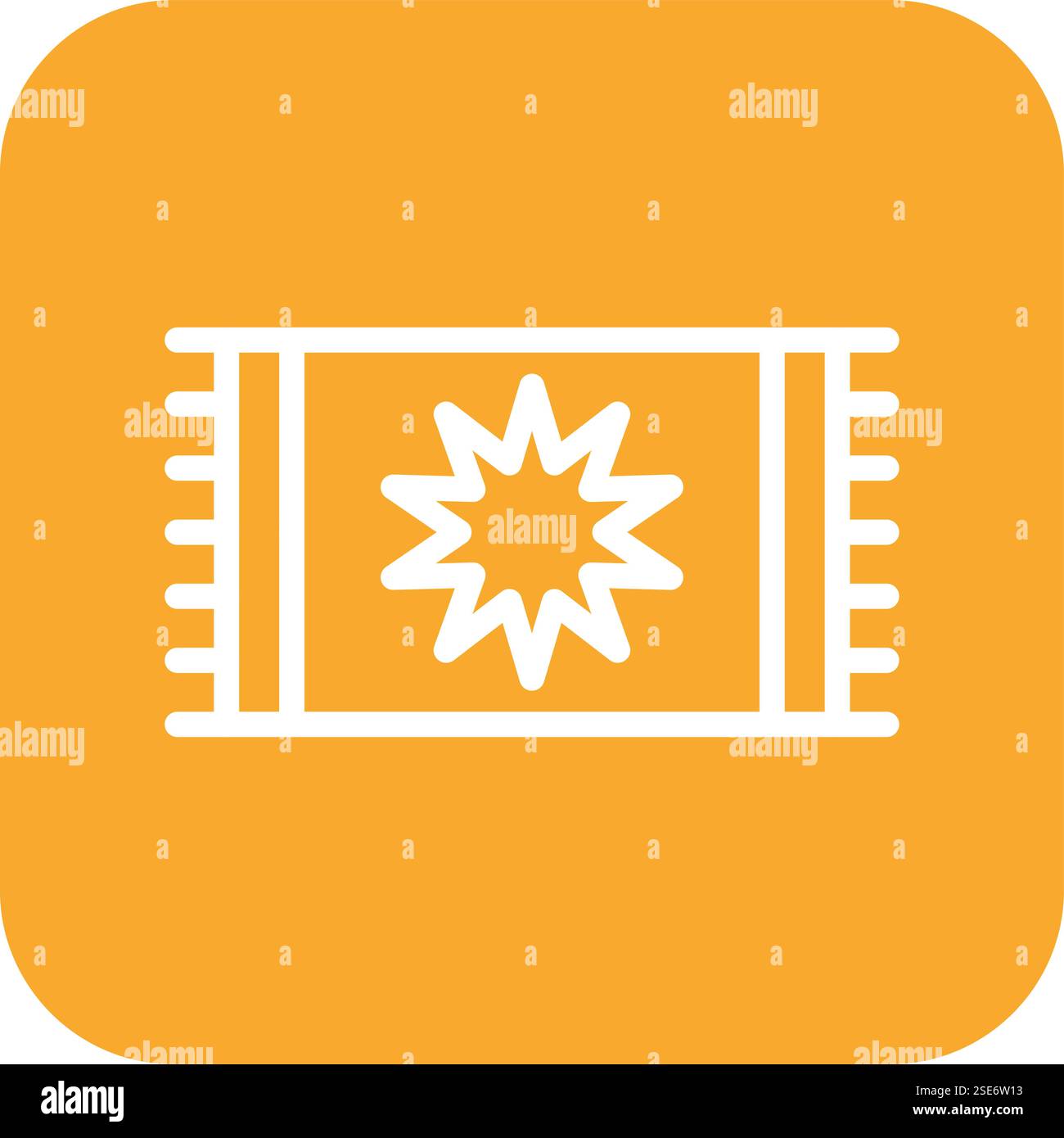 Carpet Vector Icon Design Illustration Stock Vector